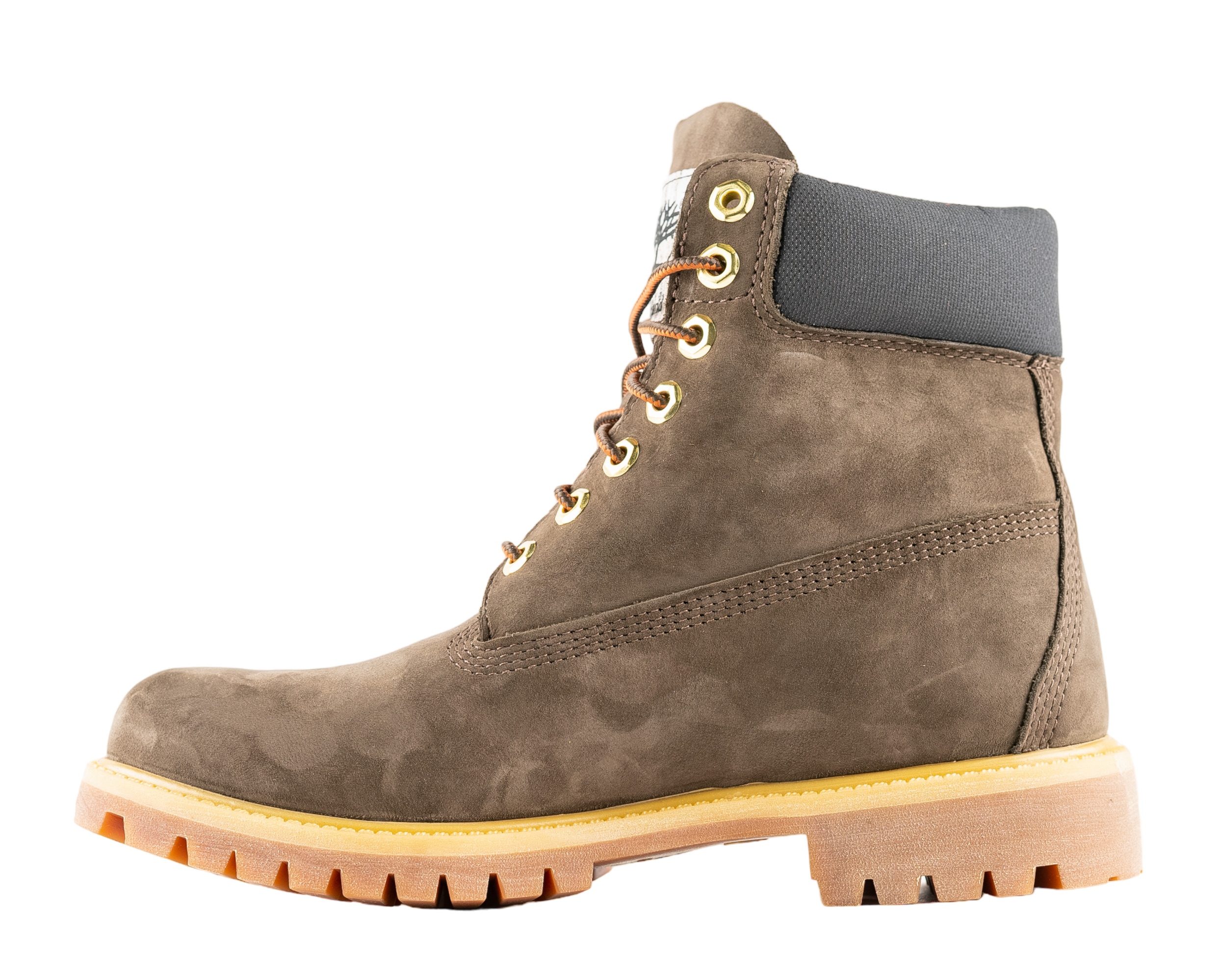 Timberland 6-Inch Premium Waterproof Dark Brown Nubuck Men's Boots TB0A5TJ5D54 - Picture 10 of 14