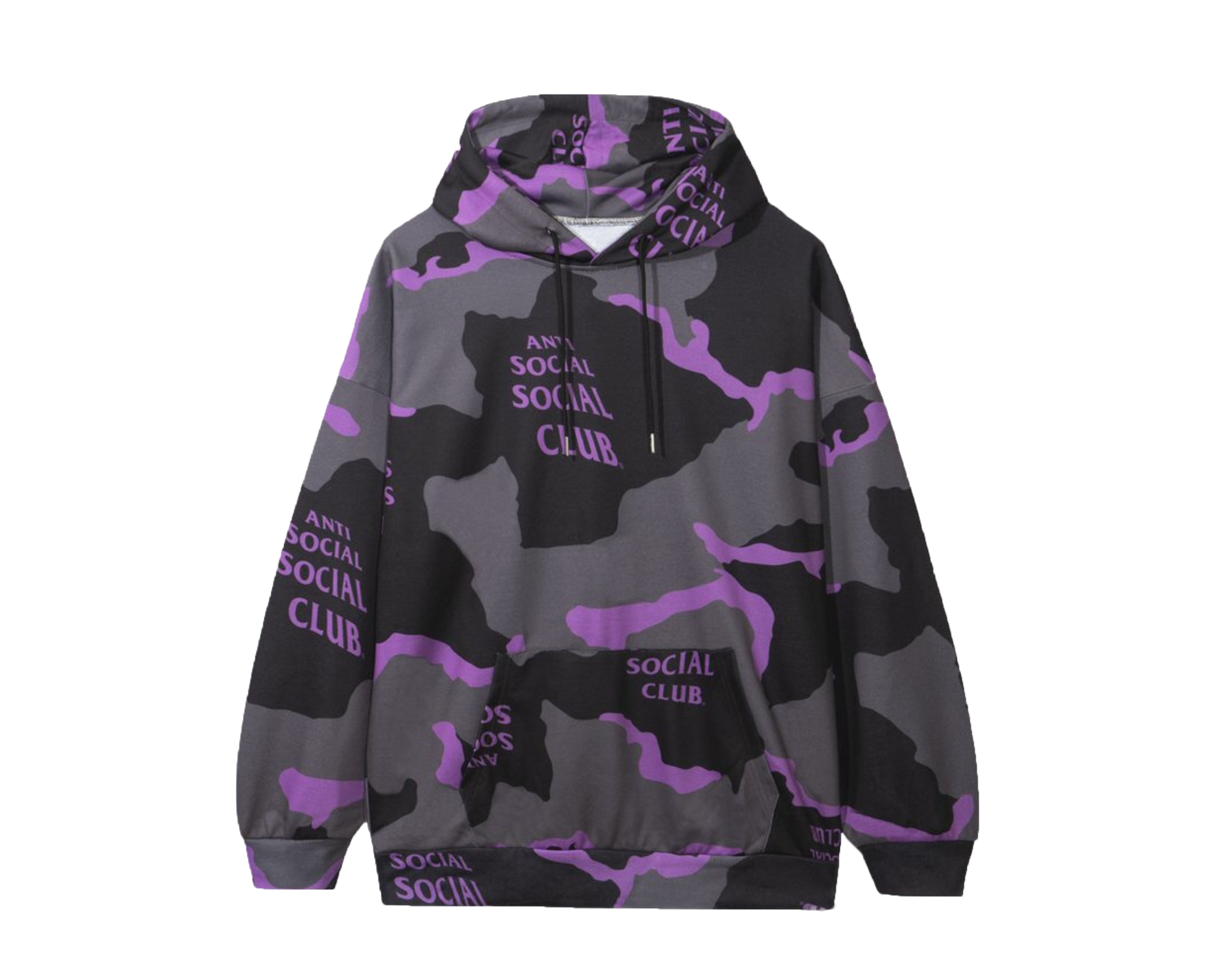 Anti Social Social Club Cotton Candy Black Camo Hoodie FW21 Collection  ASSC