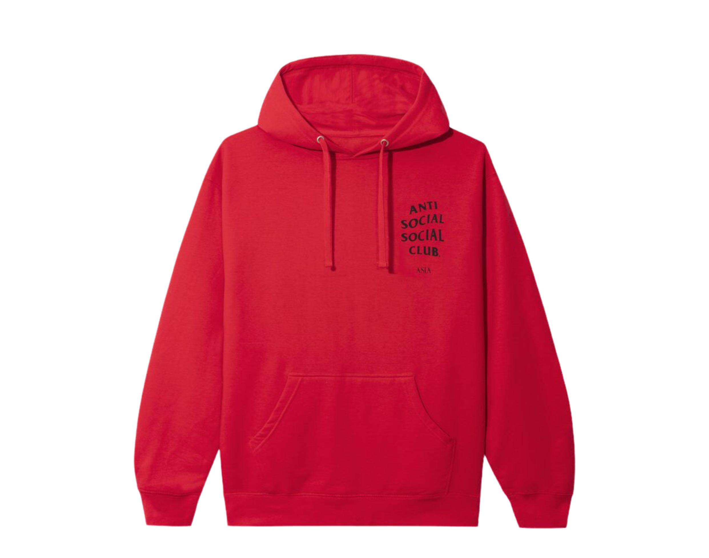Anti Social Social Club Asia Red Hoodie - FW21 Collection ASSC | eBay
