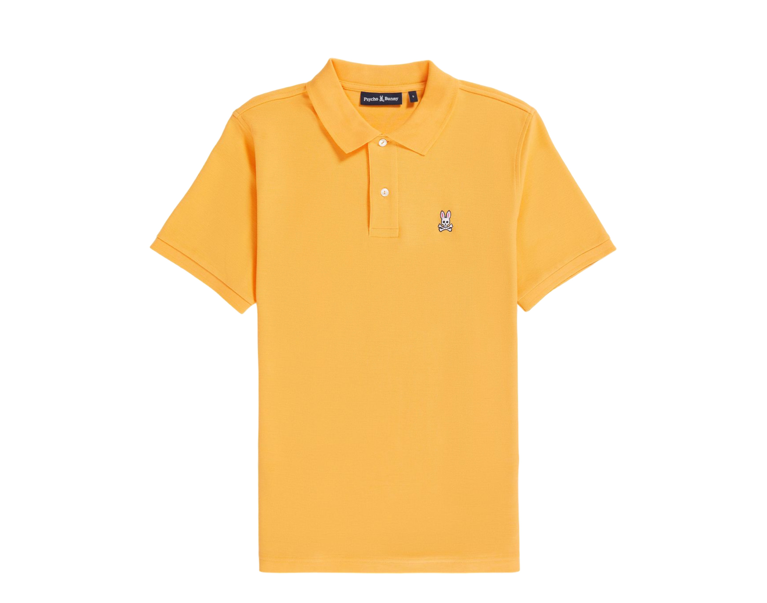 Psycho Bunny Men's Classic Polo Orange Soda B6K001Y1PC-ORS