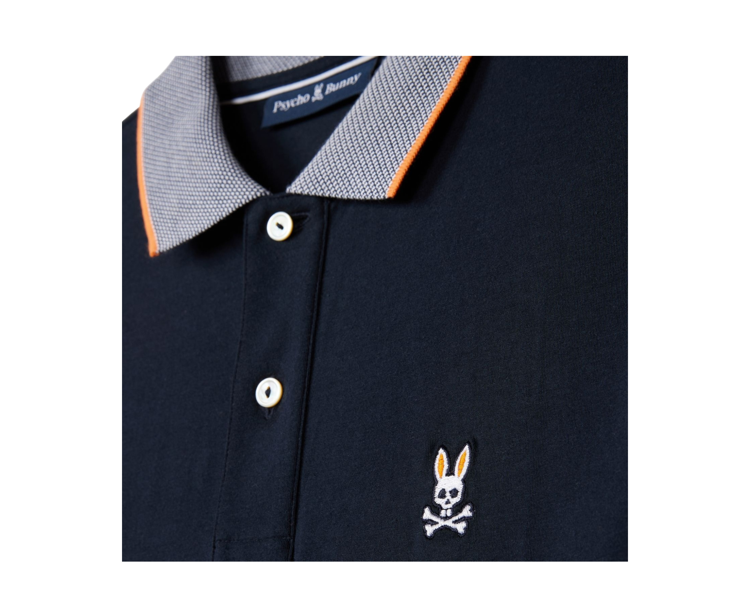 Psycho Bunny Northlake Jersey Polo Men's Shirt B6K504C200-NYO Navy