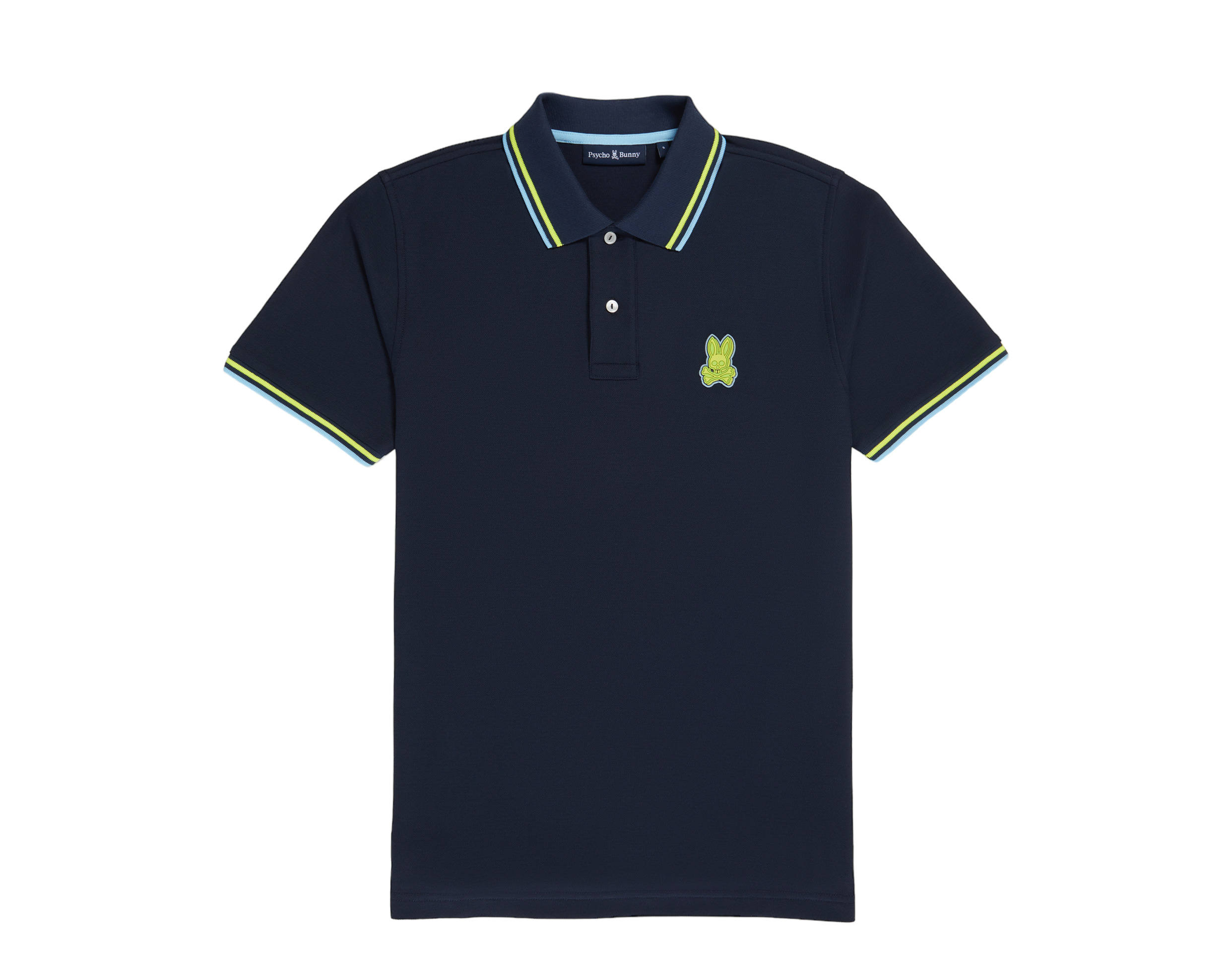 Psycho Bunny Banks Pique Fashion Polo Men's Shirt | eBay