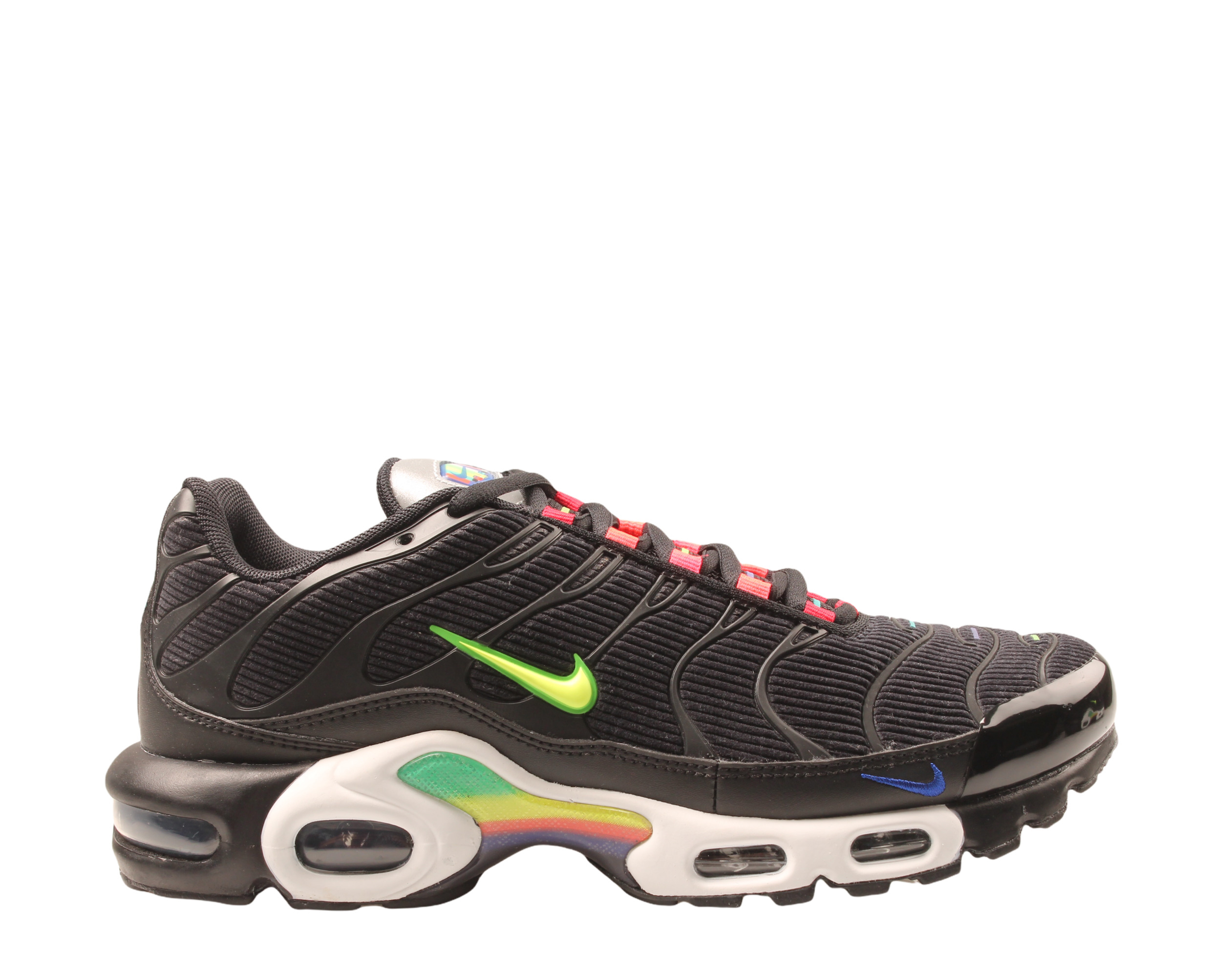 NIKE AIR MAXシューズ Nike Air Max Plus SE Black/Lemon-Venom-White Men's Running Shoes