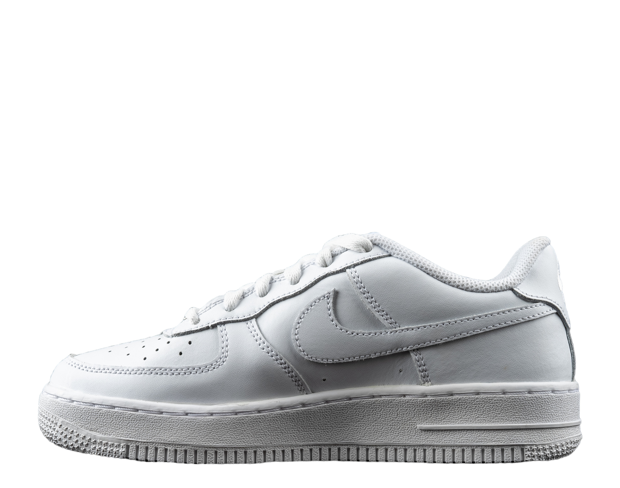 Nike Air Force 1 LE (GS) White/White Big Kids Basketball Shoes