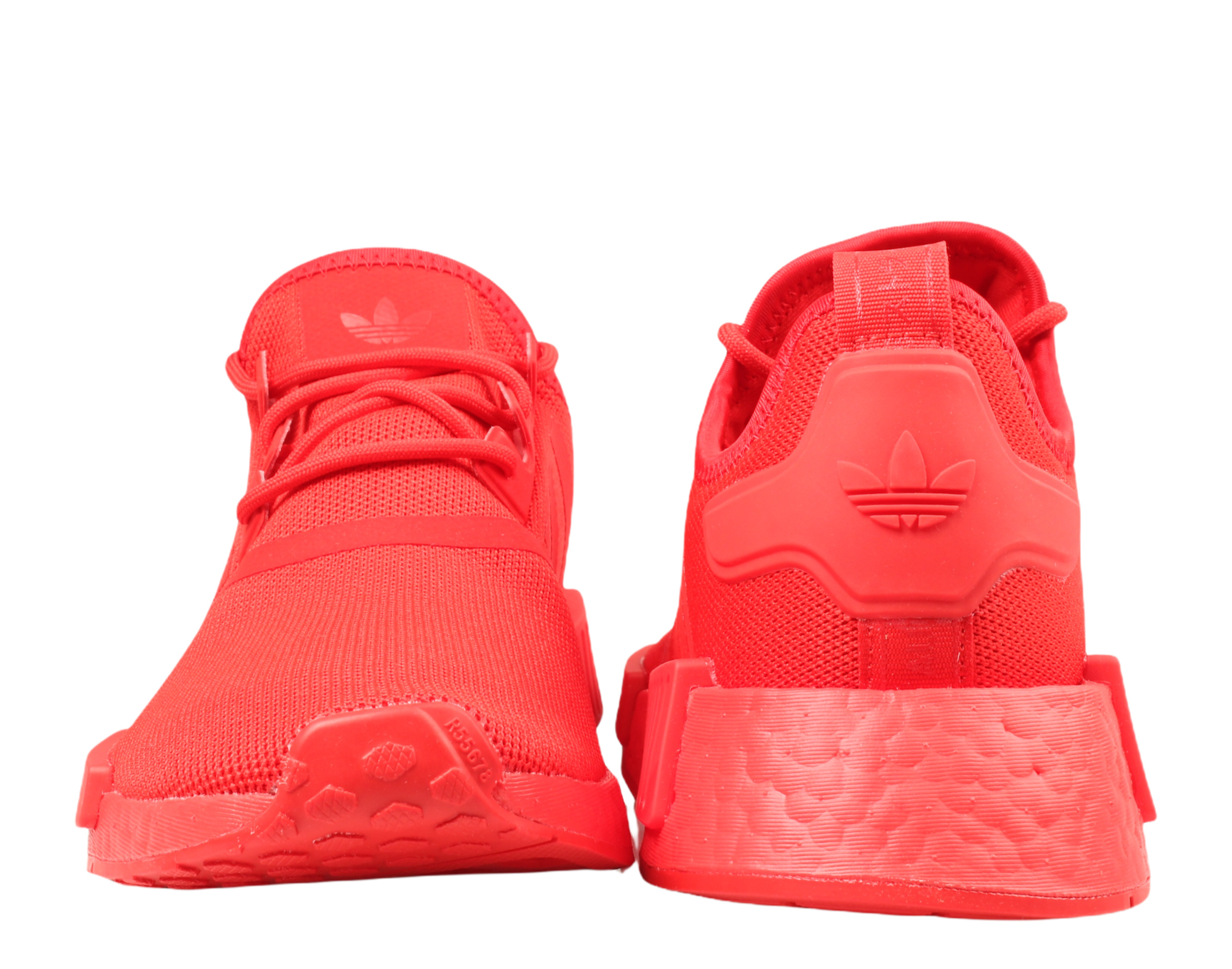 Adidas NMD_R1 Primeblue Vivid Red Tripile Red Men's Running Shoes GX7605 - Picture 7 of 8