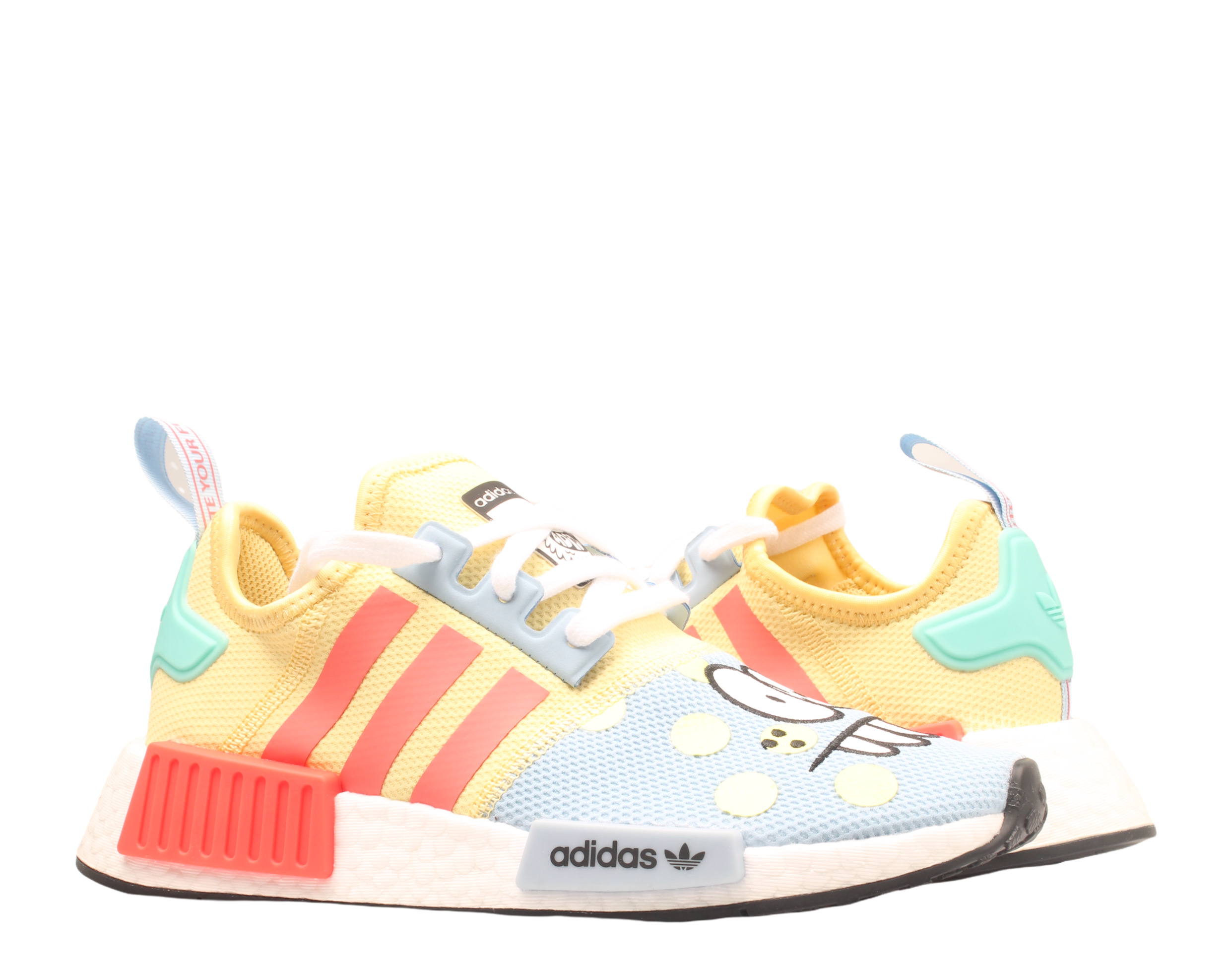 Adidas NMD_R1 J Kevin Lyons Sand/Coral/Sky Big Kids Running