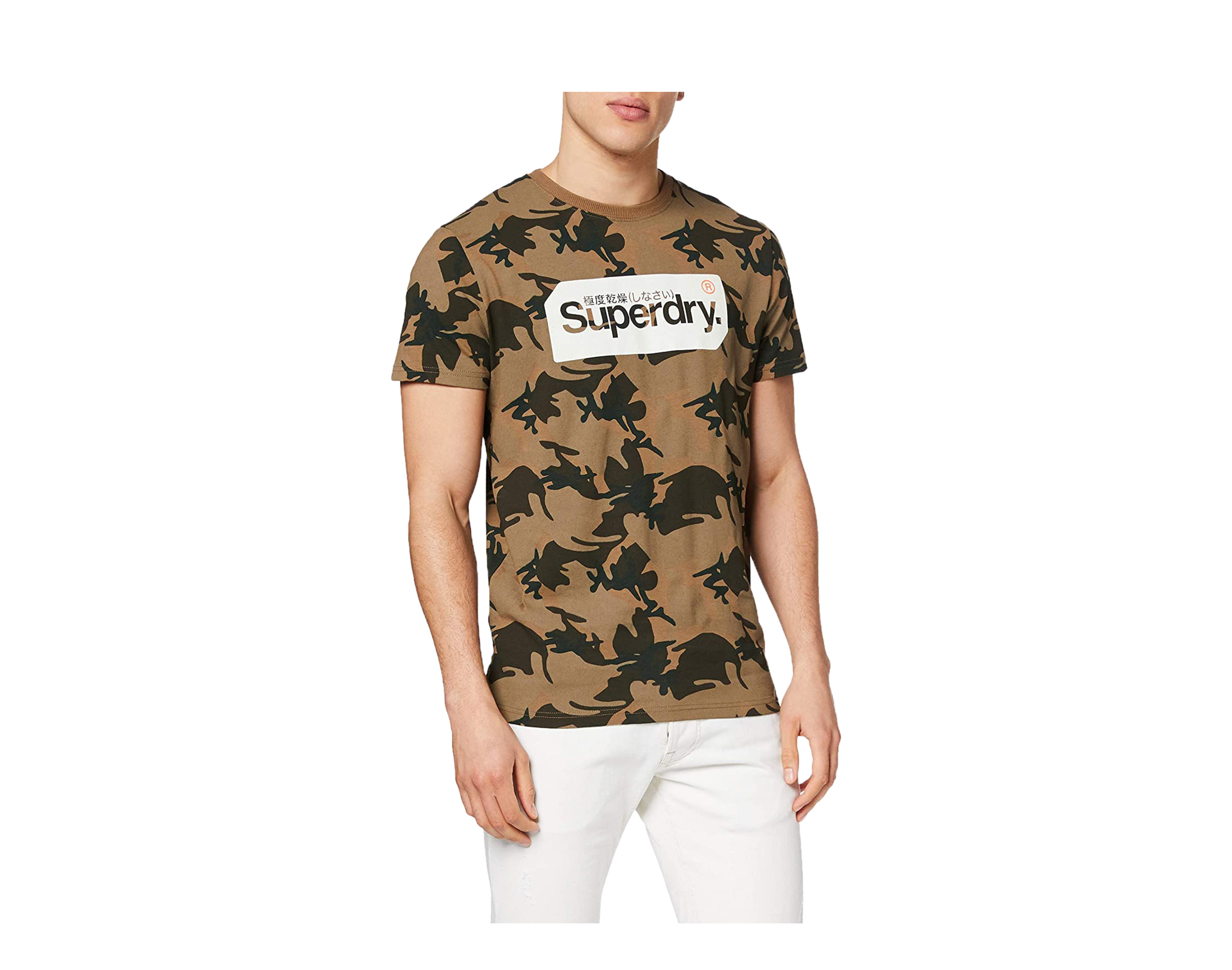 その他 ko Superdry Core Logo Tag Camo All Over Print Men's T-Shirt | eBay