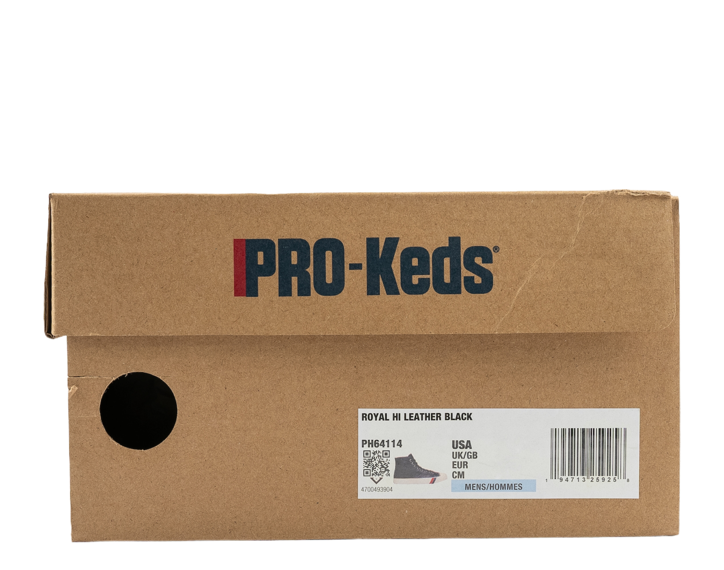 Pro-Keds Royal Hi Leather Black OG Unisex Shoes PH64114 - Picture 8 of 9