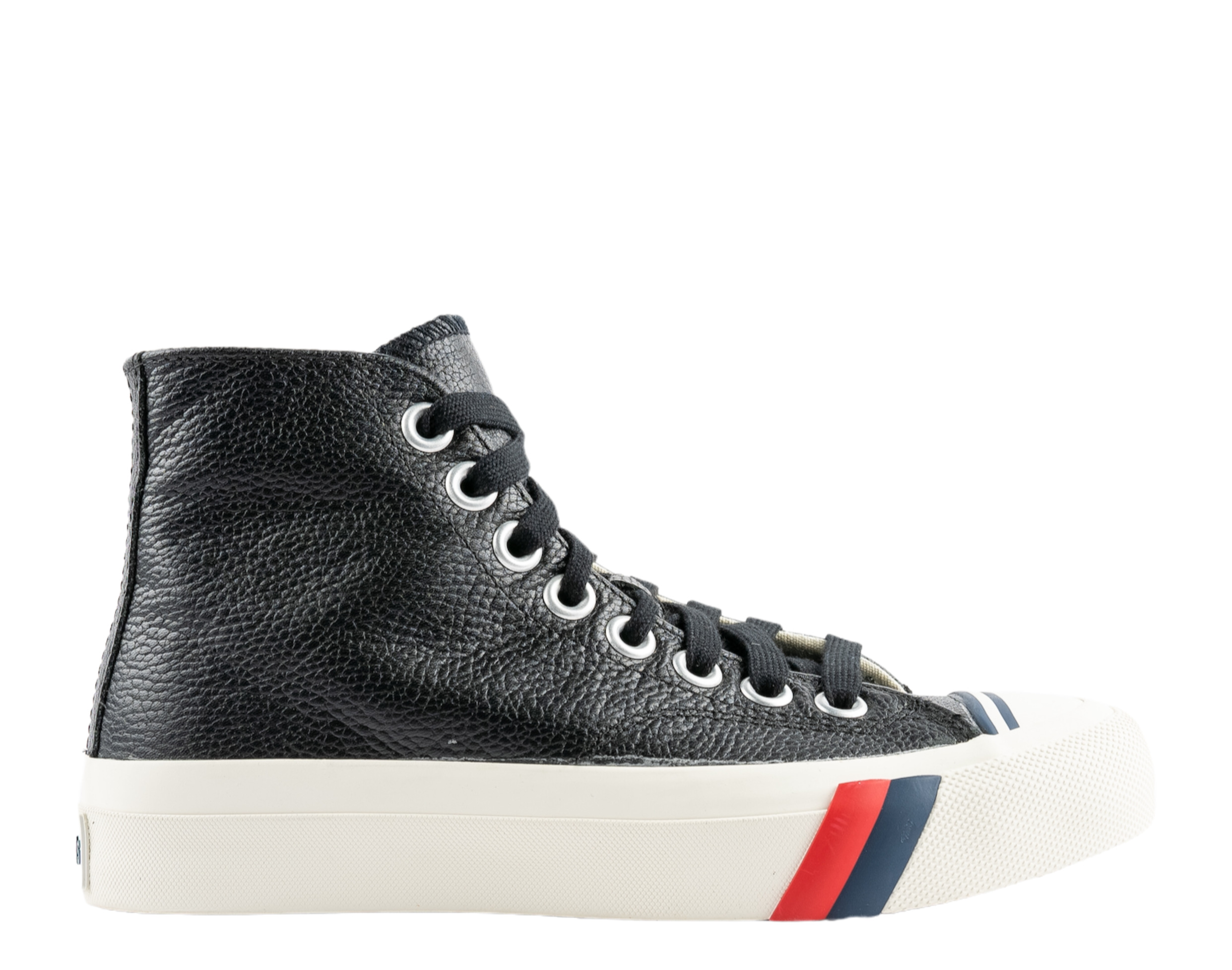 Pro-Keds Royal Hi Leather Black OG Unisex Shoes PH64114 - Picture 3 of 9
