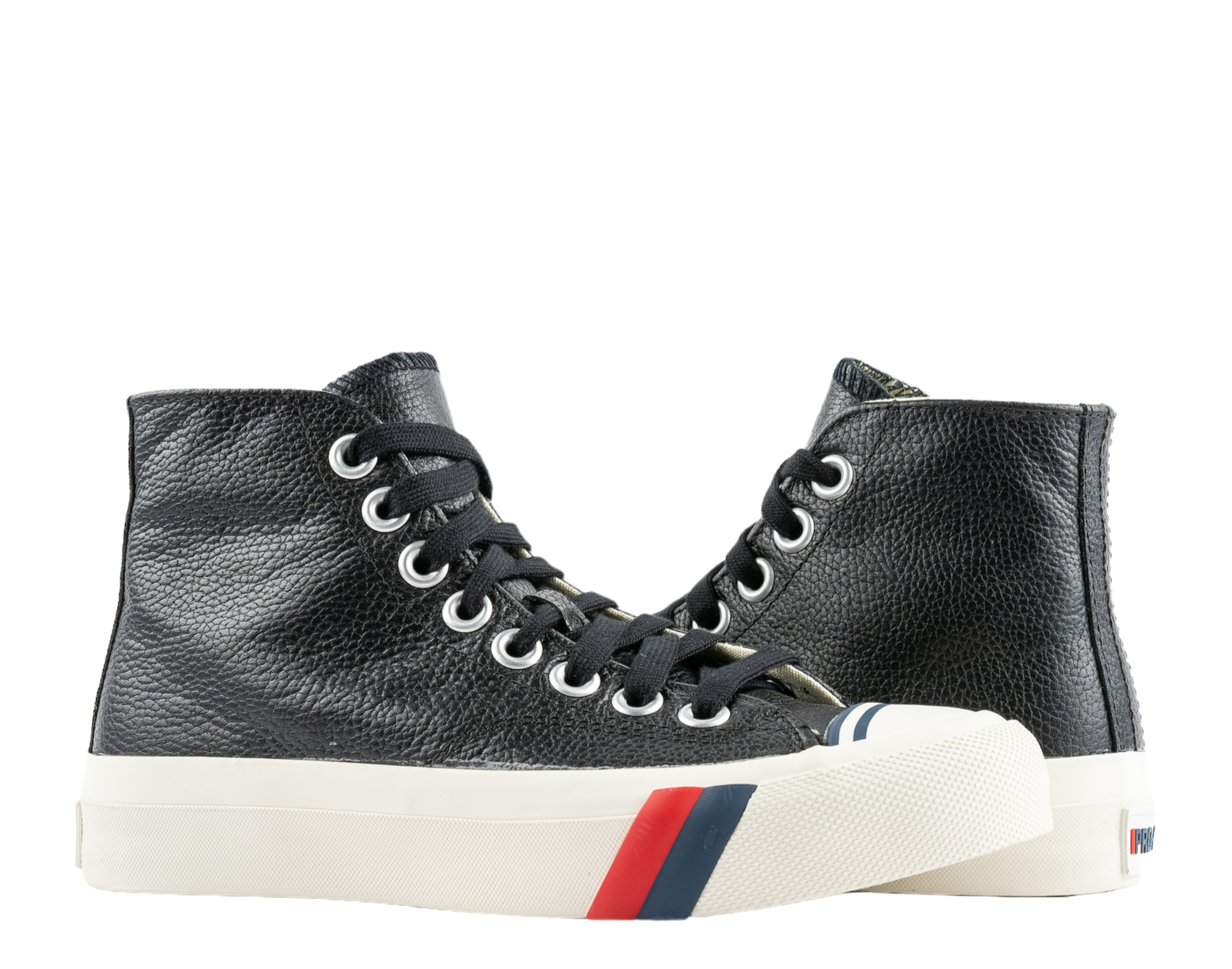 Pro-Keds Royal Hi Leather Black OG Unisex Shoes PH64114 - Picture 2 of 9