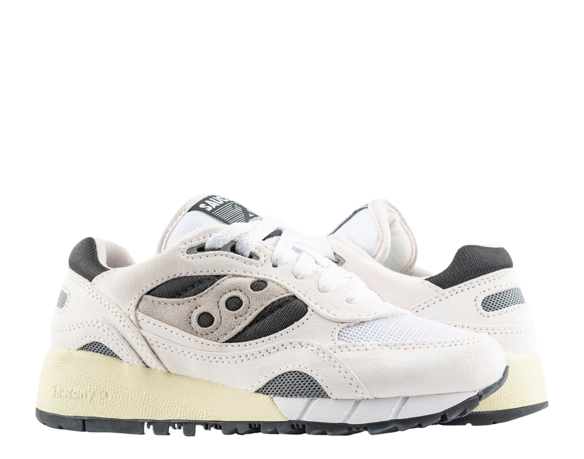 Saucony Originals Shadow 6000 OG White/Black/Grey Men's Shoes