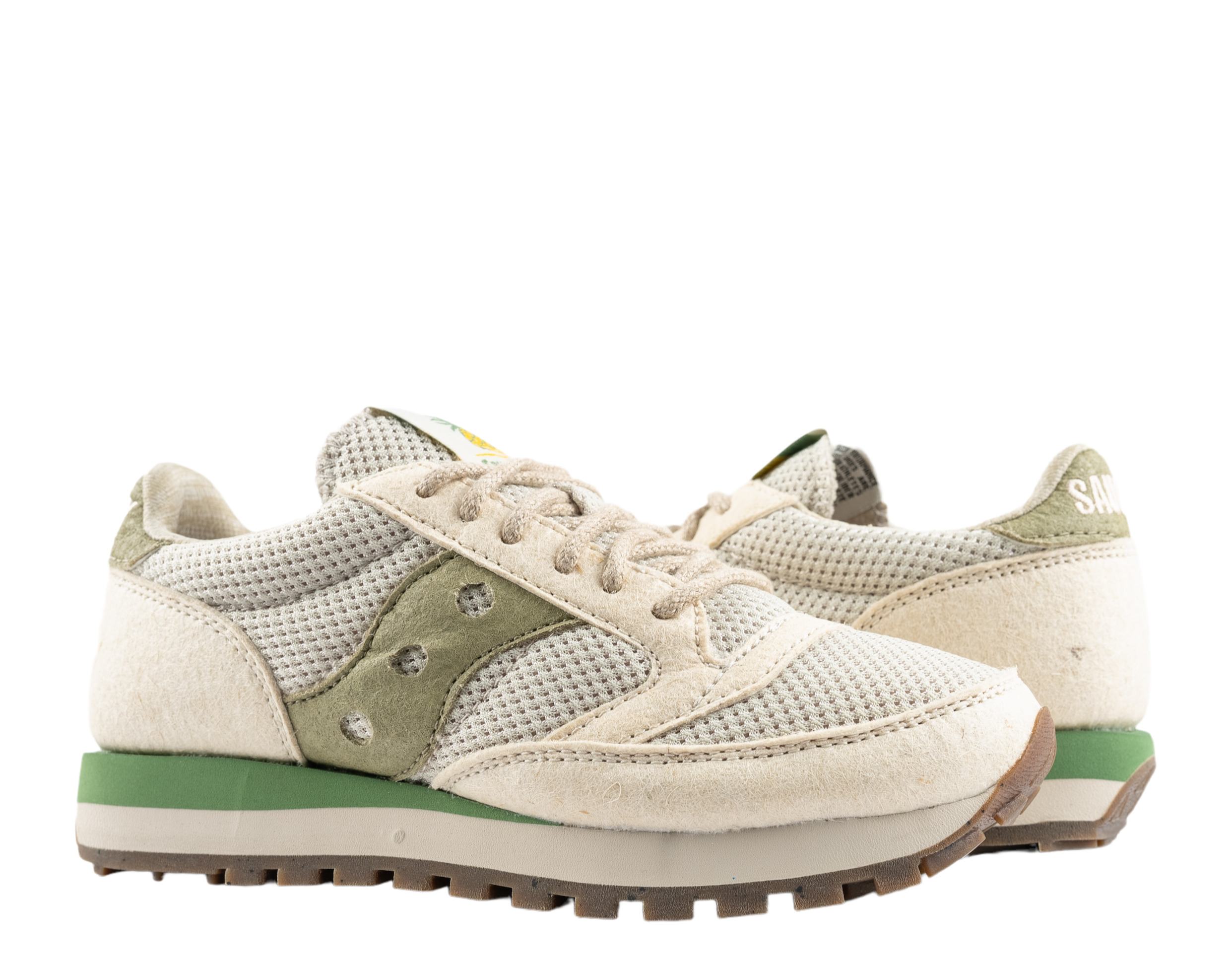 Saucony Originals Jazz 81 RFG Earth Pack Natural Vegan Men's Shoes S70639-3 - Picture 2 of 9
