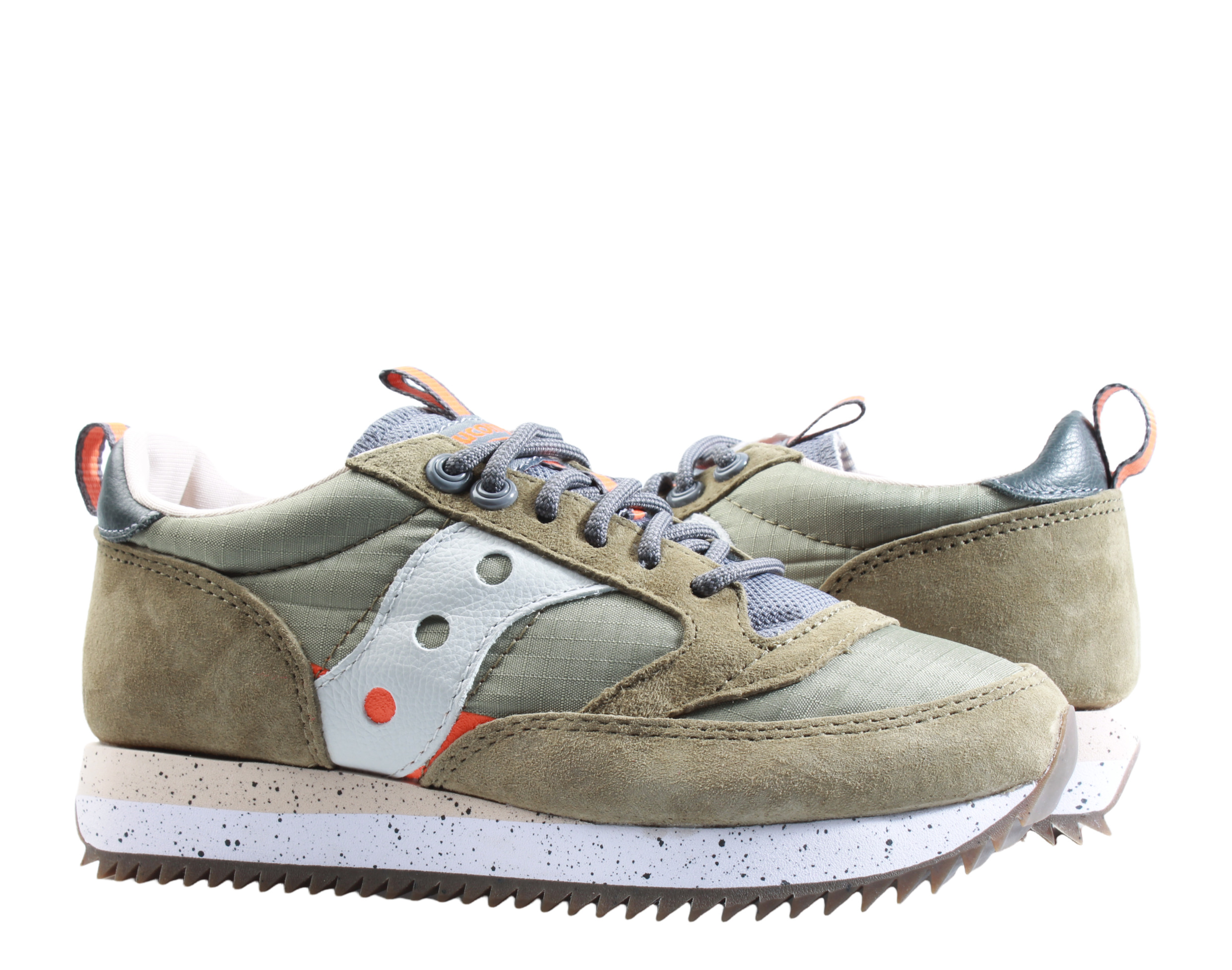 Saucony Originals Jazz 81 Peak Premium Olive Green Men's Running Shoes S70675-3 - Picture 2 of 9
