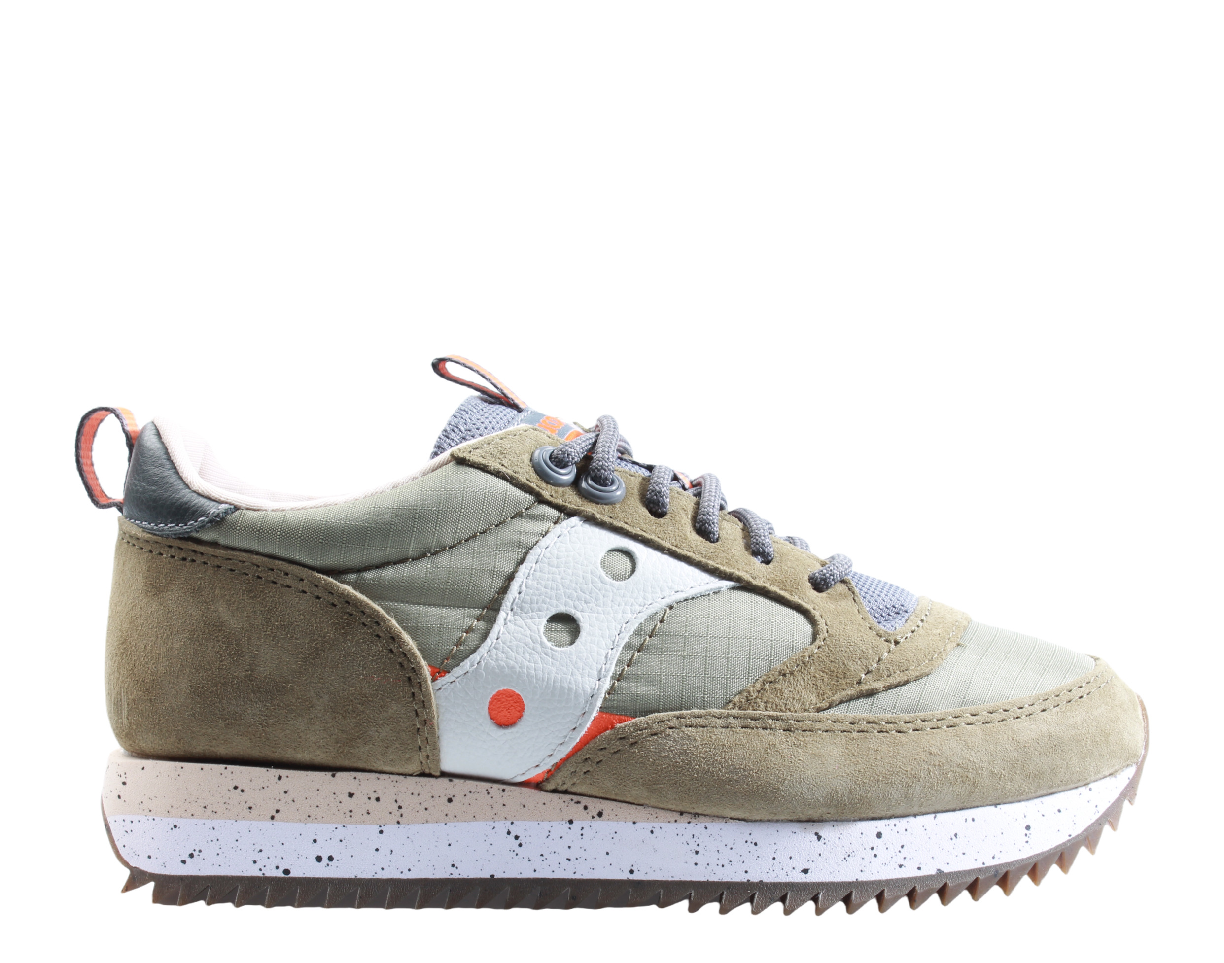 Saucony Originals Jazz 81 Peak Premium Olive Green Men's Running Shoes S70675-3 - Picture 3 of 9