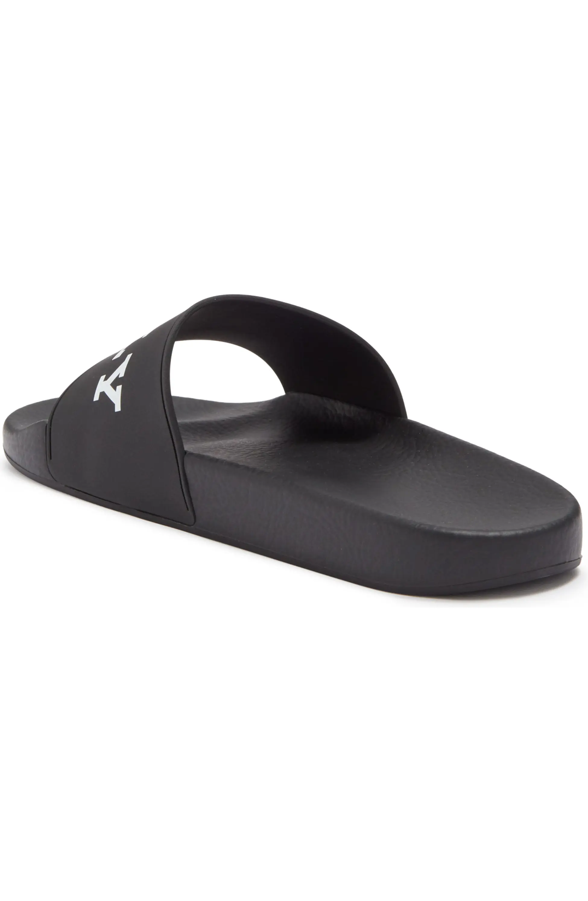 Bally Simon 6234034 Men's Black Logo Rubber Sandals MSRP $195