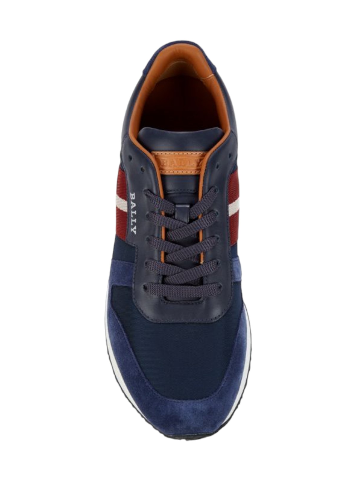 Bally Sprinter Men's 6238403 Blue Leather Suede Sneakers MSRP $500 - Picture 10 of 48