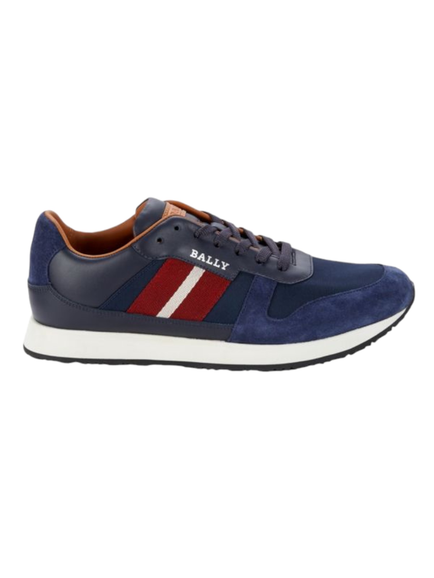 Bally Sprinter Men's 6238403 Blue Leather Suede Sneakers MSRP $500 - Picture 8 of 48