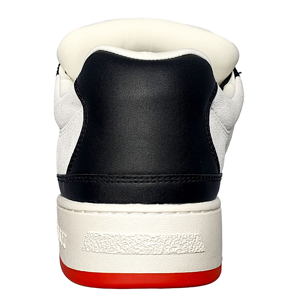 スニーカー BALLY WHITE LEATHER KIRO SNEAKERS Bally Kiro 6303812 Men's Black & White Calf Leather Sneakers