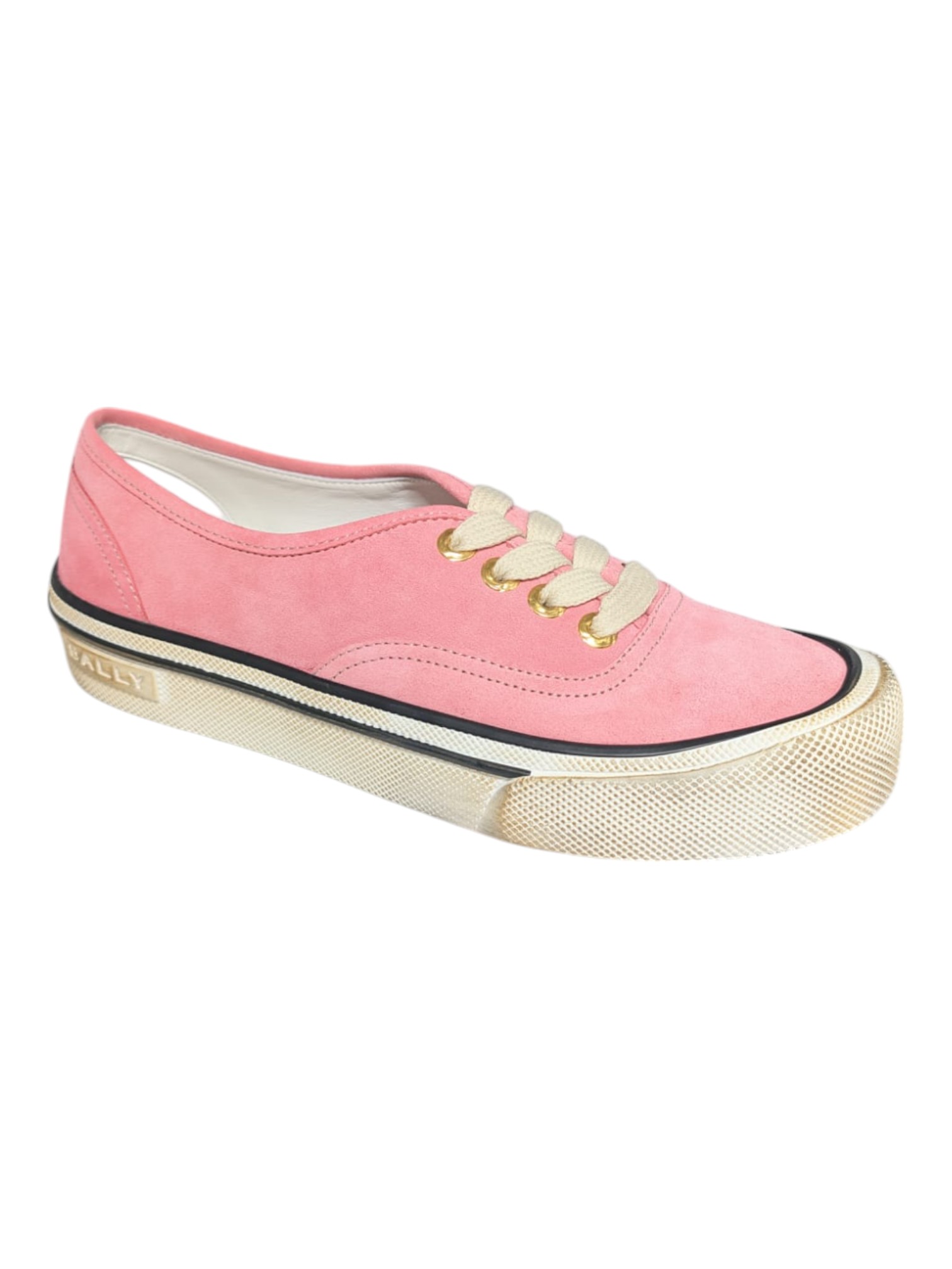 Bally Lyder 6304030 Women’s New Samantha Suede Leather Sneakers MSRP $750