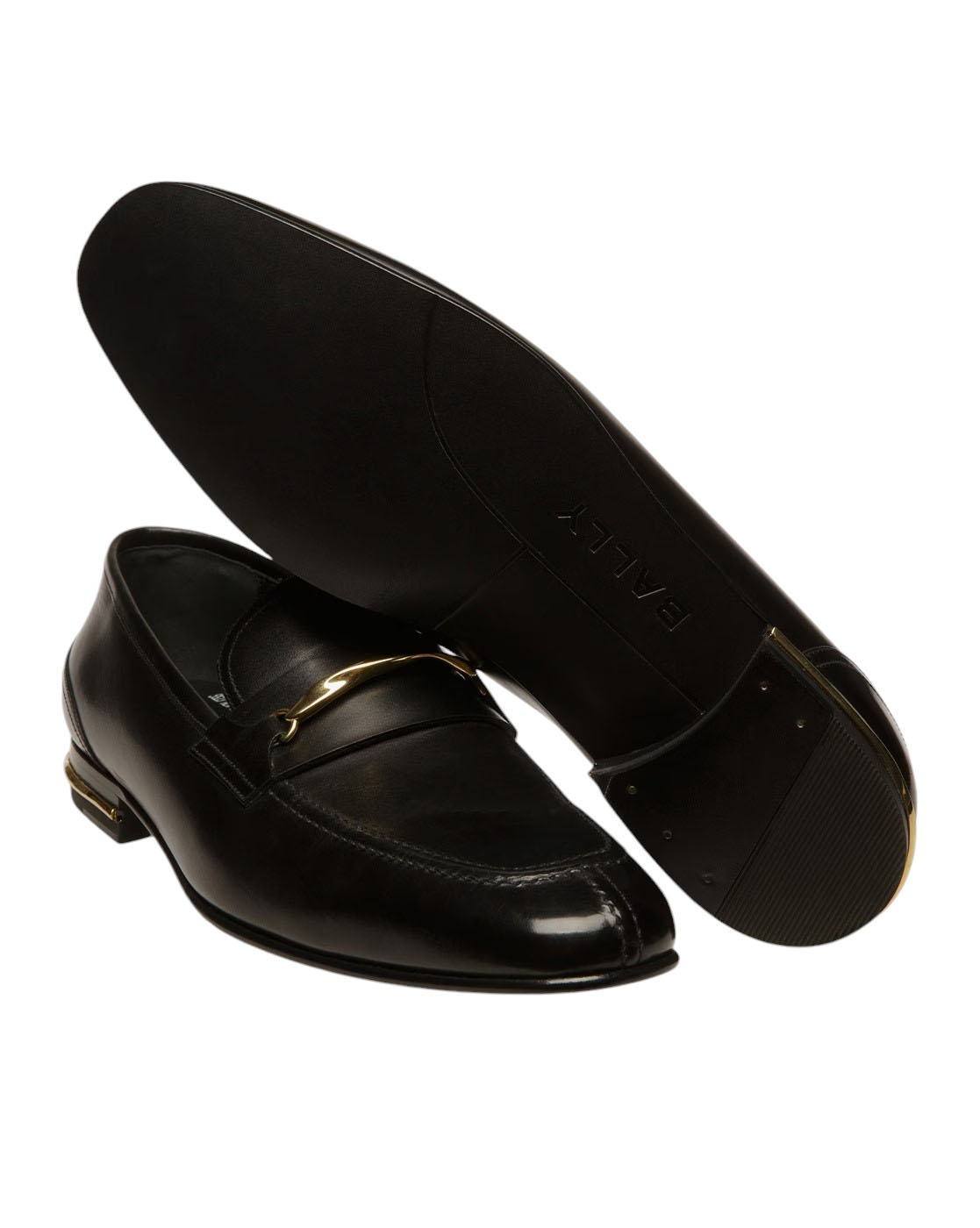 Mocasines Bally Genos 6304150 de cuero de becerro negro para hombre precio de venta sugerido por el fabricante 1180 USD - Imagen 17 de 17