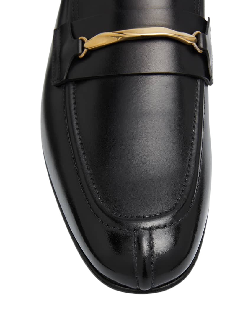 Mocasines Bally Genos 6304150 de cuero de becerro negro para hombre precio de venta sugerido por el fabricante 1180 USD - Imagen 12 de 17
