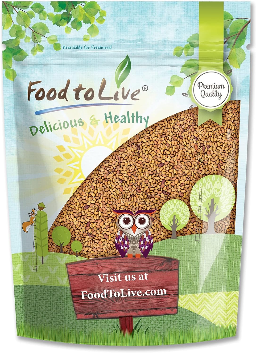 Alfalfa Seeds for Sprouting - Sproutable, Kosher, Raw, Vegan - by Food to Live - Picture 73 of 80
