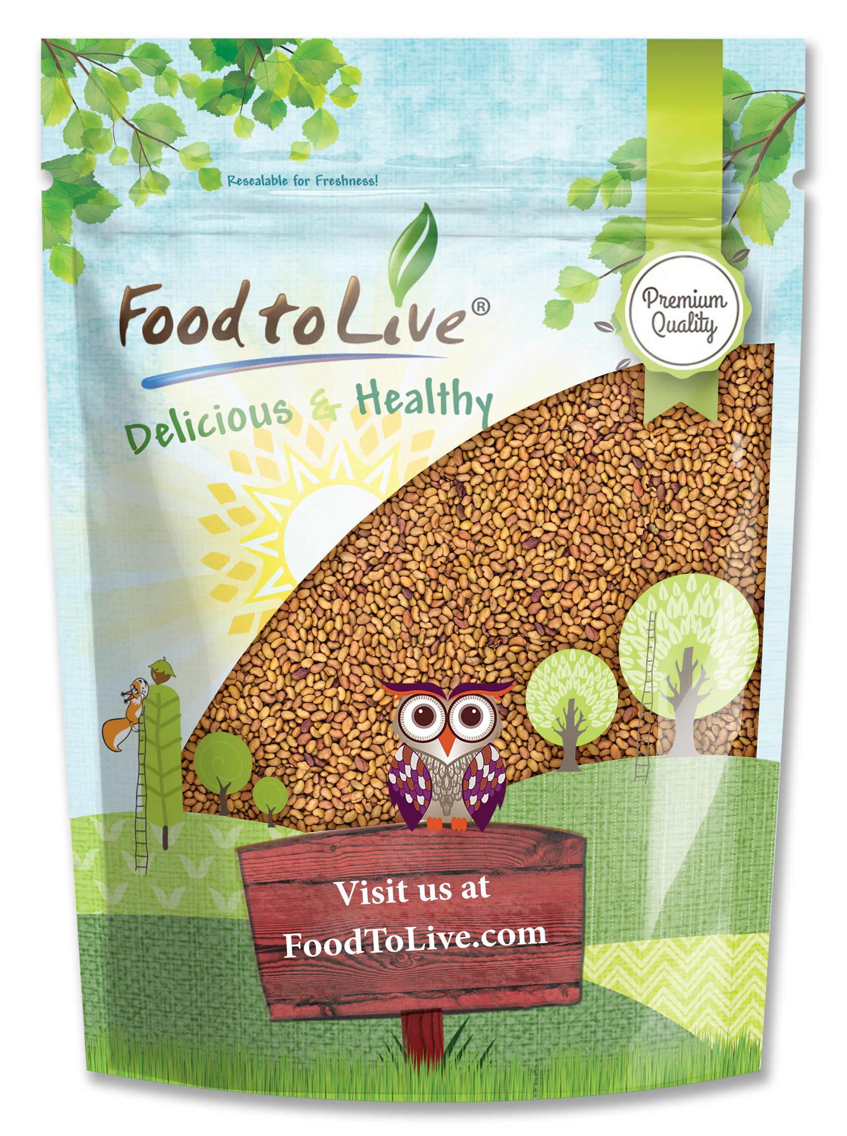 Alfalfa Seeds for Sprouting - Sproutable, Kosher, Raw, Vegan - by Food to Live - Picture 49 of 80