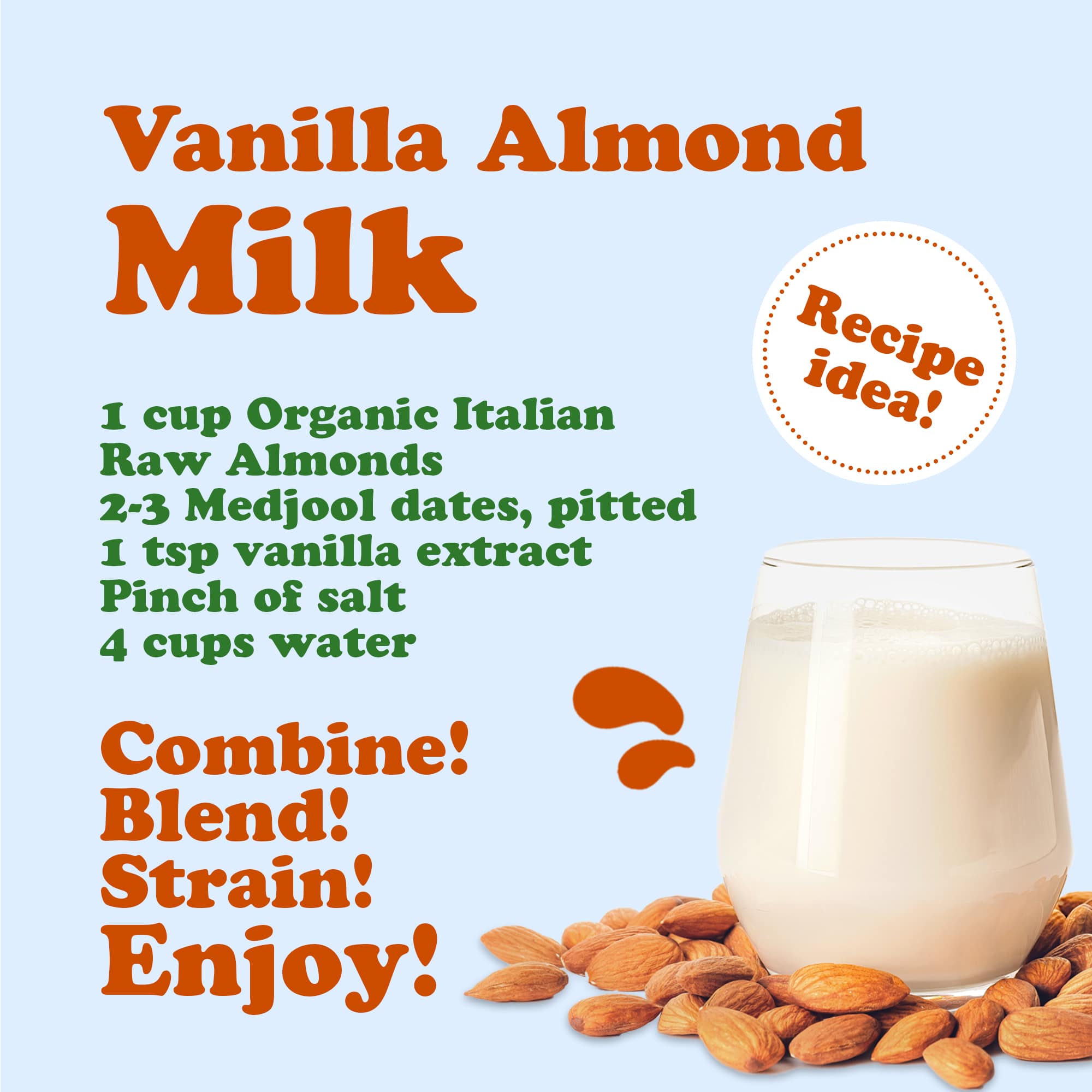 Organic Imported Raw Almonds - Non-GMO, Kosher, Raw, Vegan - by Food to Live - Picture 82 of 99