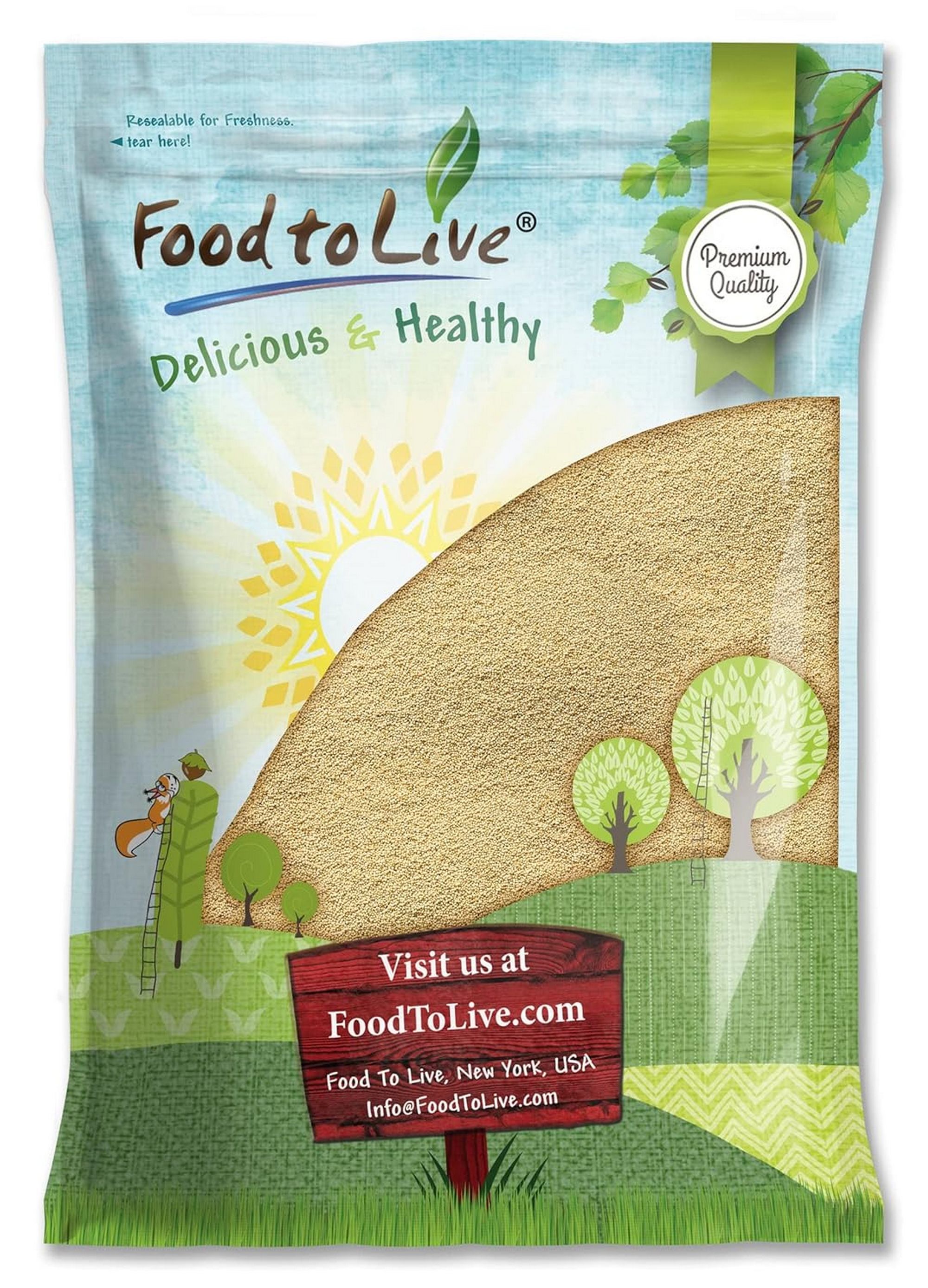 Amaranth Getreide - koscher, roh, vegan - von Food to Live - Bild 28 von 48