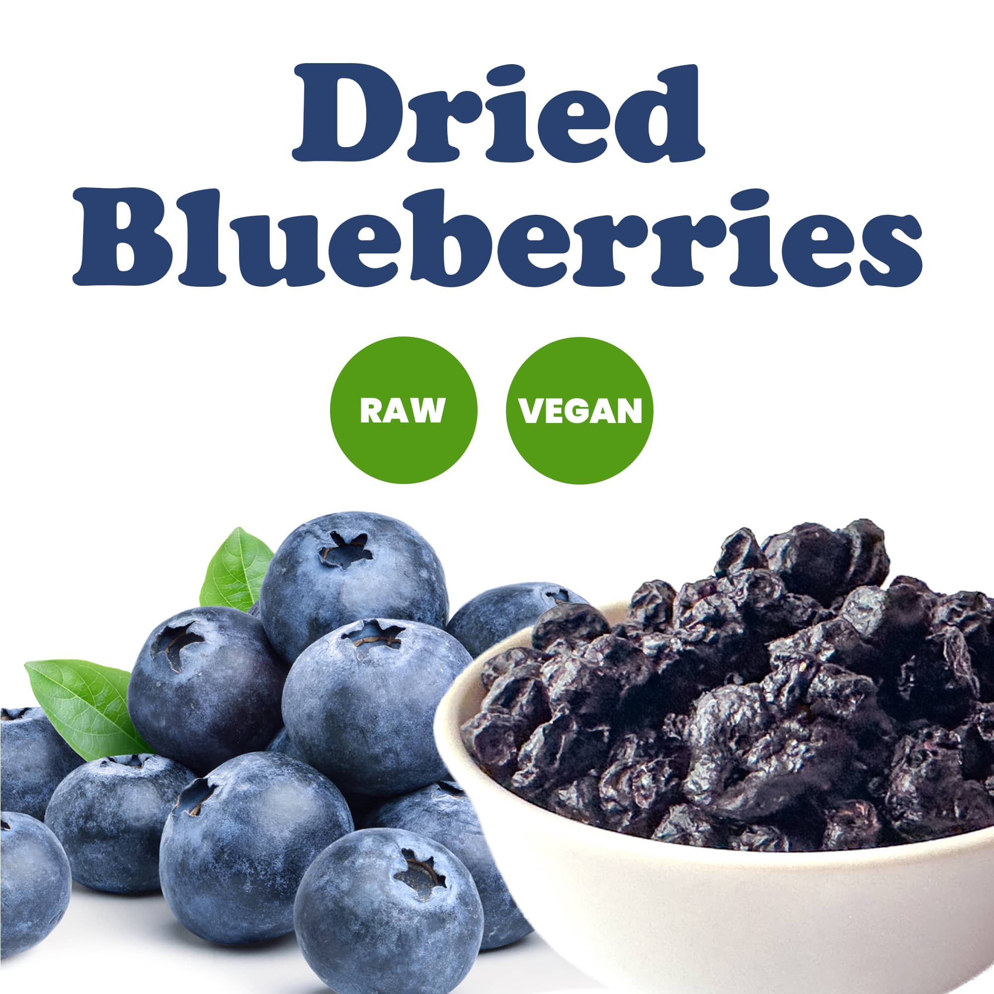 Dried Blueberries - Vegan - by Food To Live - Picture 61 of 64