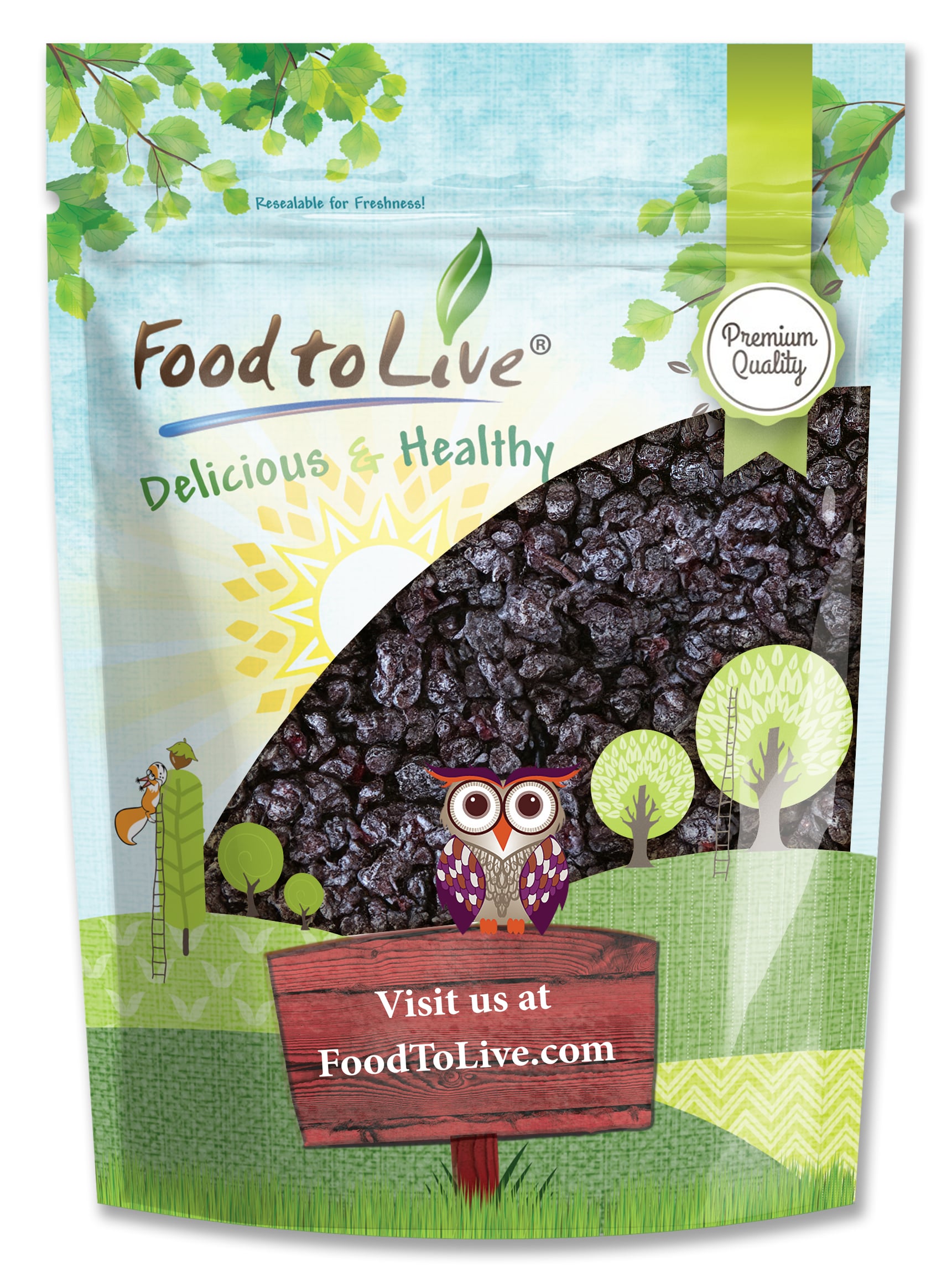 Dried Blueberries - Vegan - by Food To Live - Picture 25 of 64