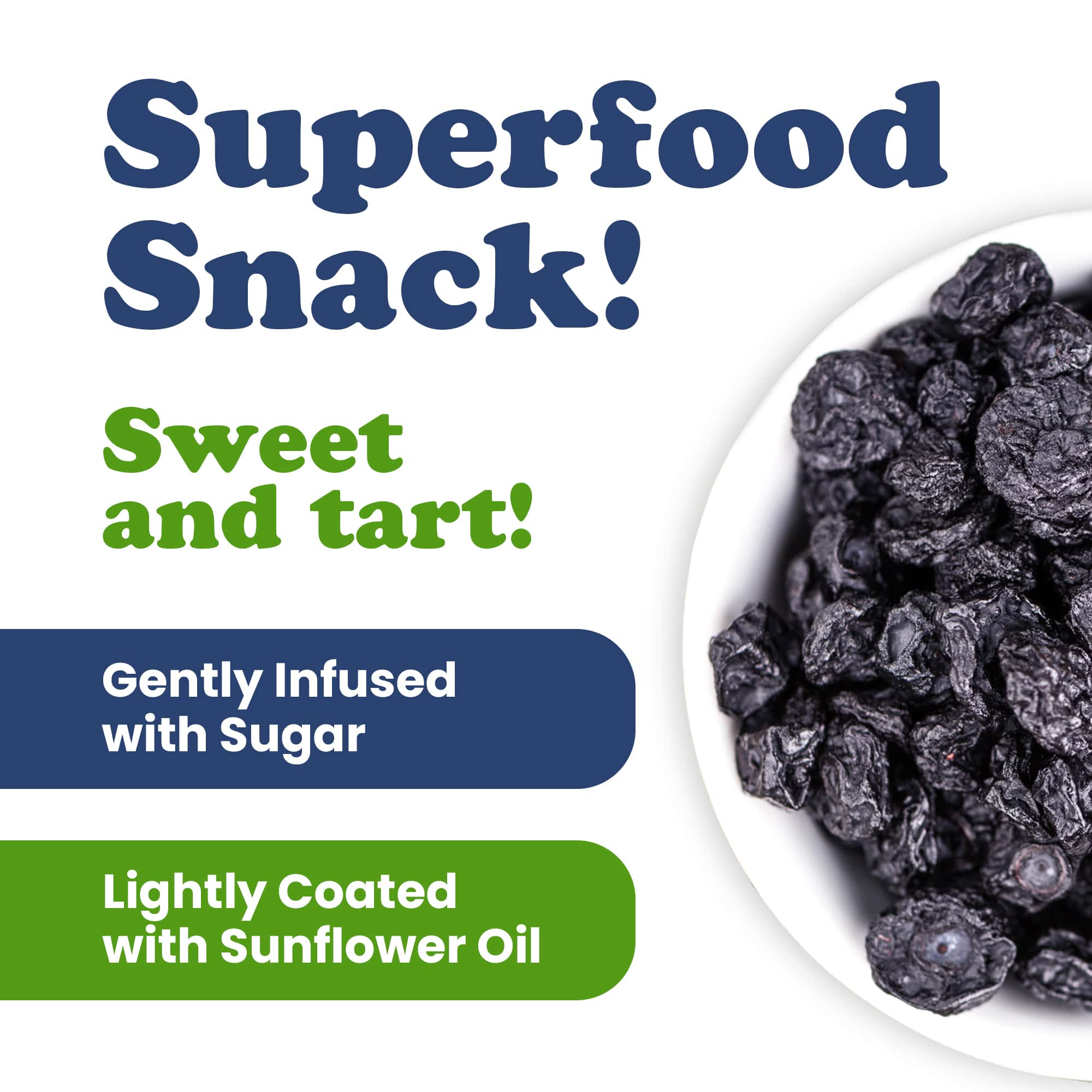 Dried Blueberries - Vegan - by Food To Live - Picture 39 of 64