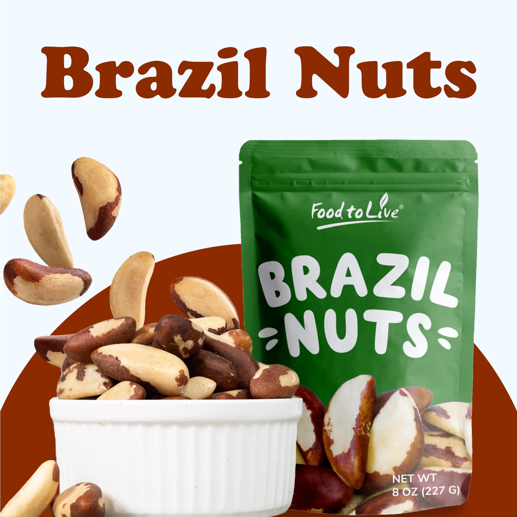 Brazil Nuts, Non-GMO Verified - Kosher, Raw, Vegan - by Food To Live - Picture 71 of 111