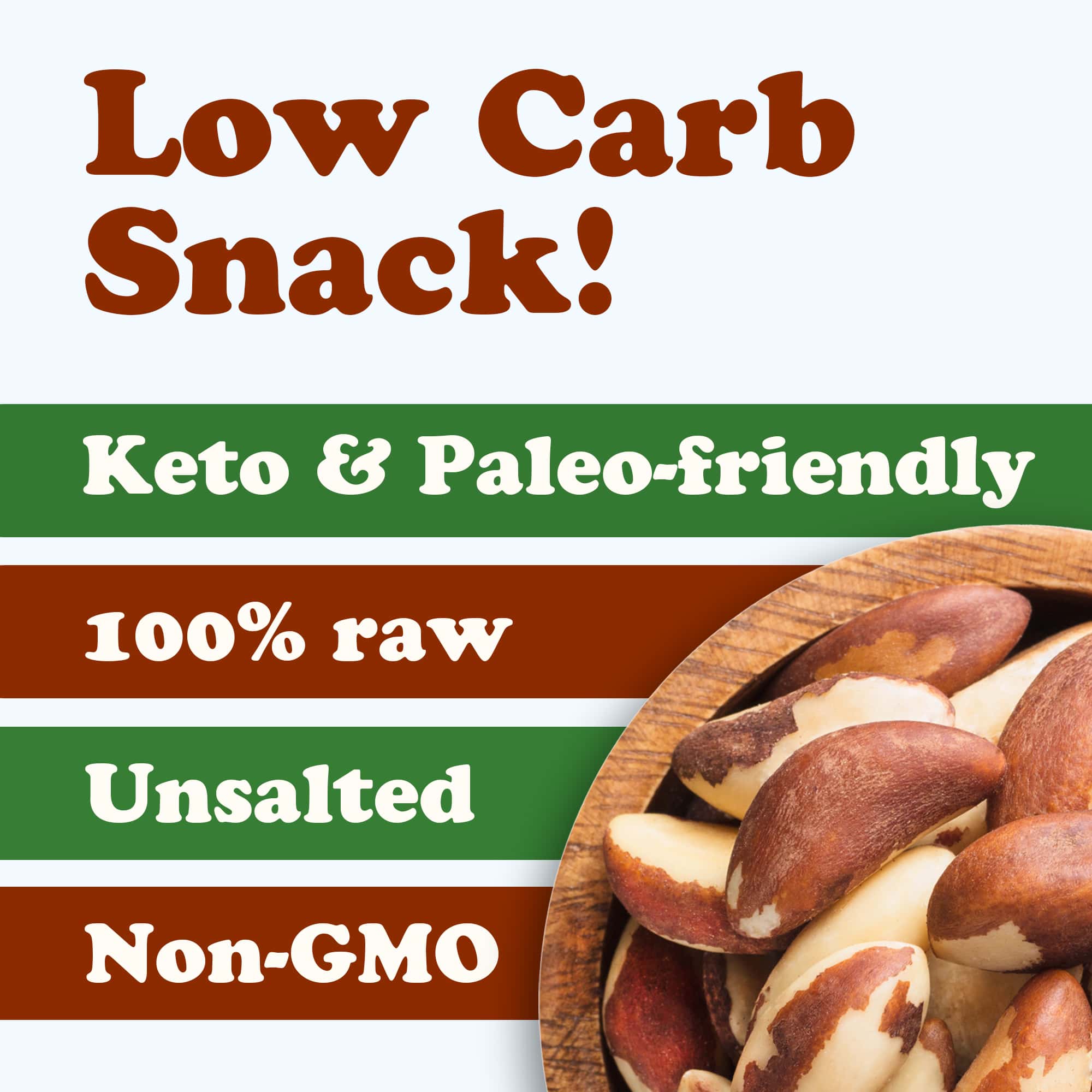 Brazil Nuts, Non-GMO Verified - Kosher, Raw, Vegan - by Food To Live - Picture 91 of 111