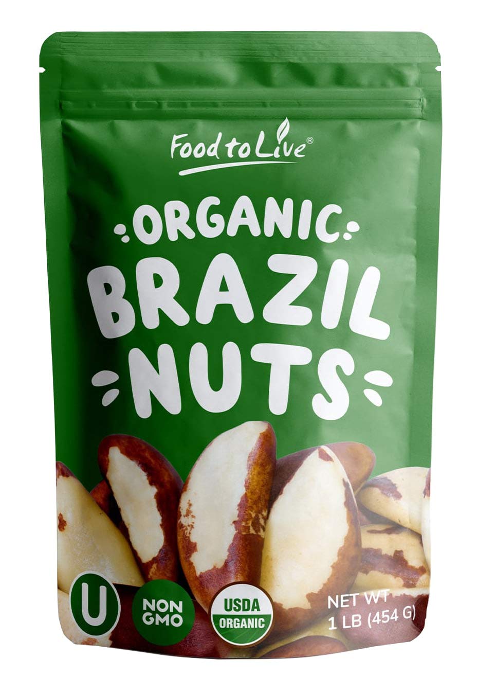 Organic Dry Roasted Brazil Nuts - Non-GMO, Kosher, Vegan - by Food to Live - Picture 23 of 36