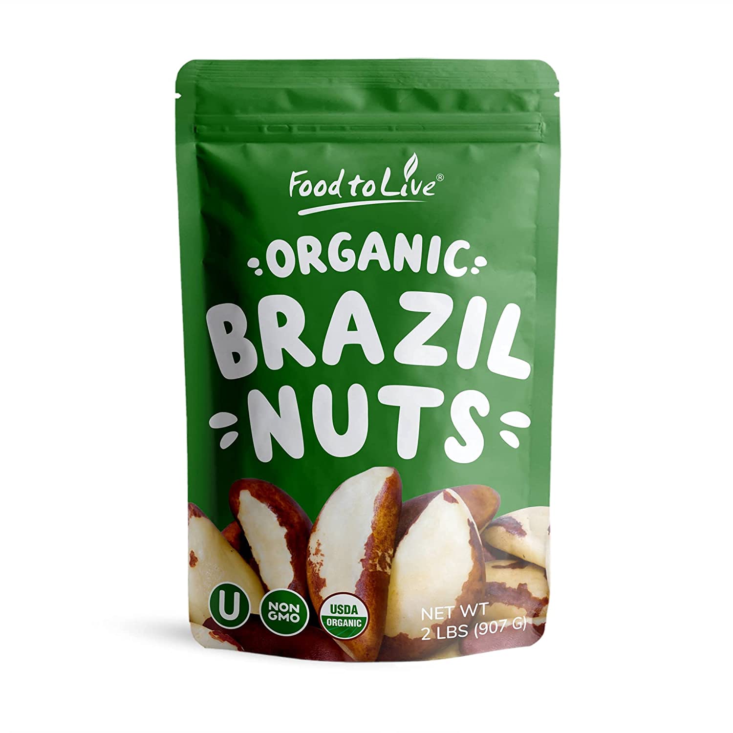 Organic Dry Roasted Brazil Nuts - Non-GMO, Kosher, Vegan - by Food to Live - Picture 16 of 36