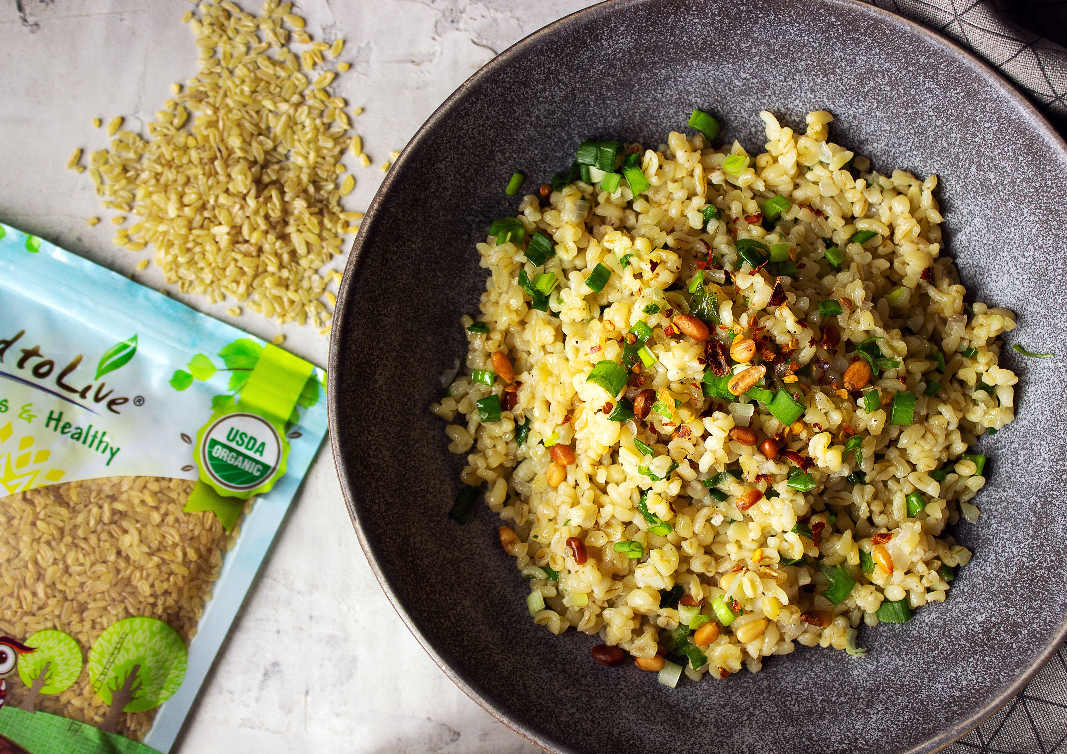 Organic Bulgur Wheat - Non-GMO, Kosher, Vegan - by Food To Live