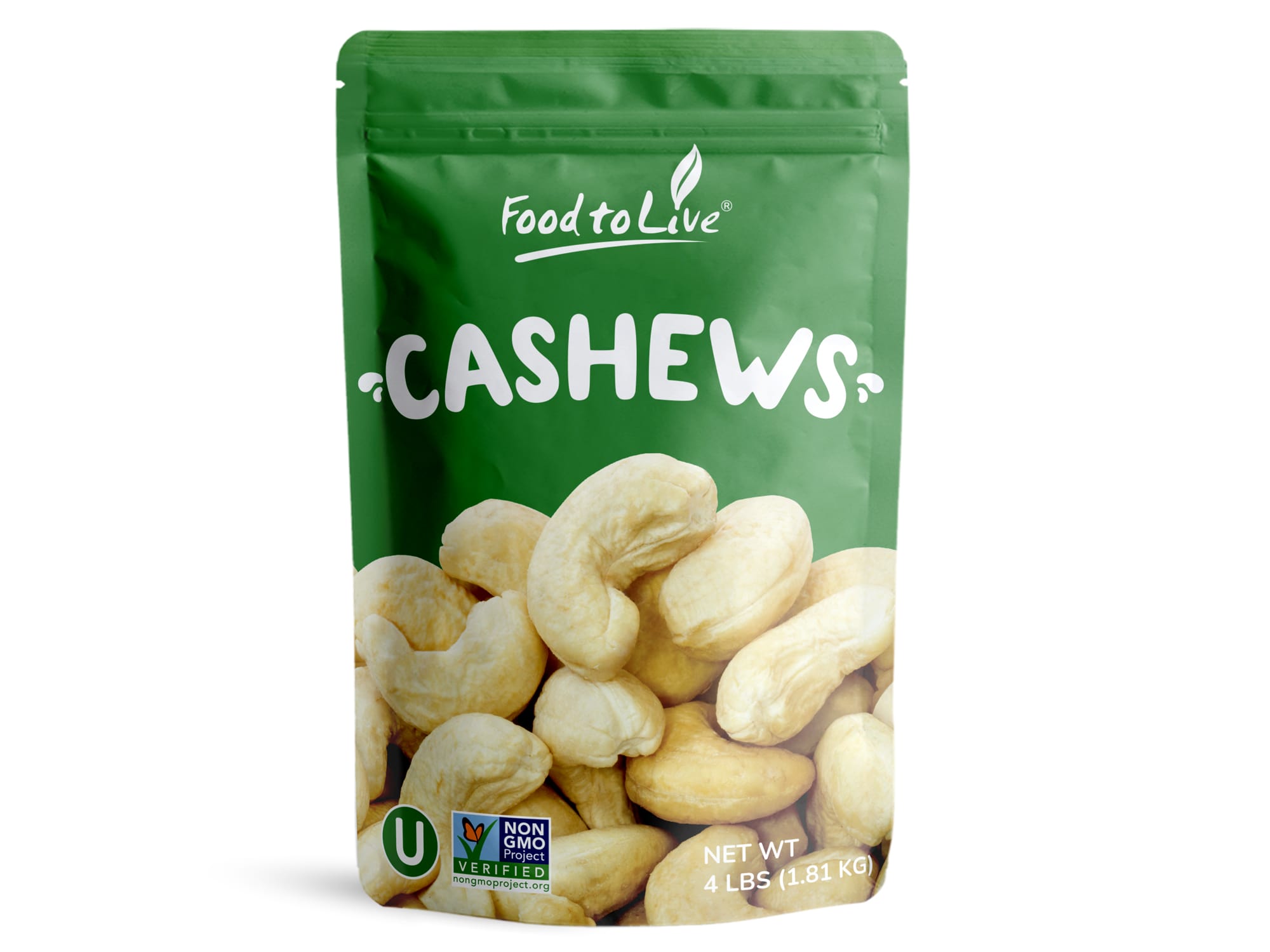 Whole Large Cashews W240, Non-GMO Verified - Kosher, Raw - by Food To Live - Picture 37 of 72