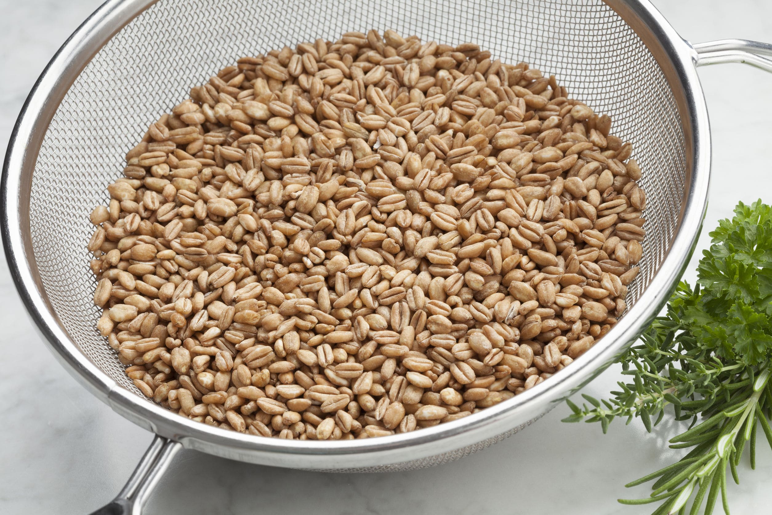 Pearled Farro Grain Kosher, Vegan, Whole Grain in Bulk Food To Live