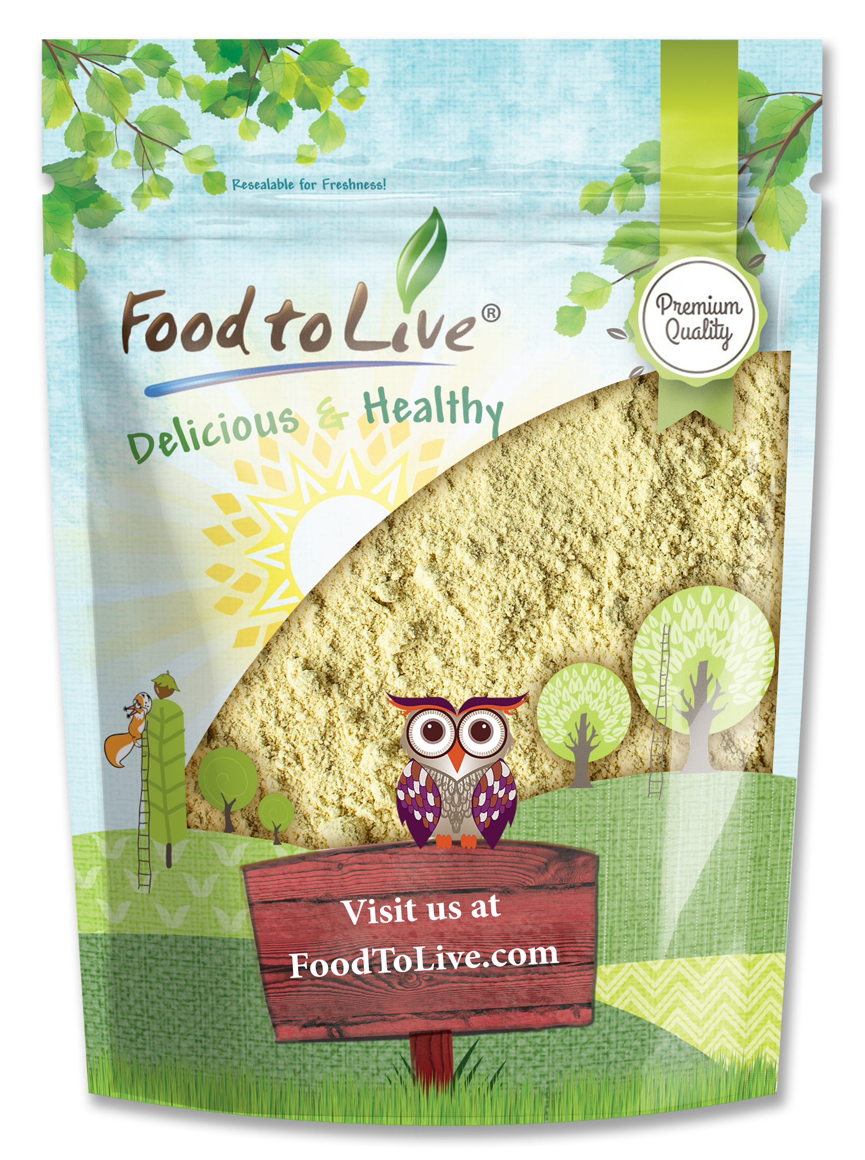 Fenugreek Powder – Ground Methi Seeds, Kosher, Vegan, Bulk – by Food to Live