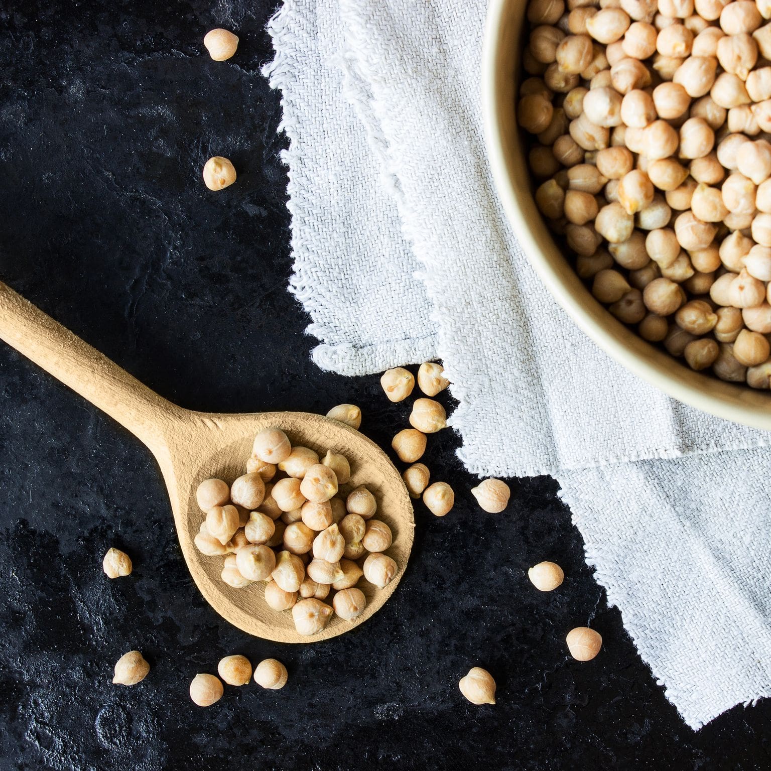 Garbanzo Beans Whole Dried Raw Chickpeas, Kosher, Sproutable by