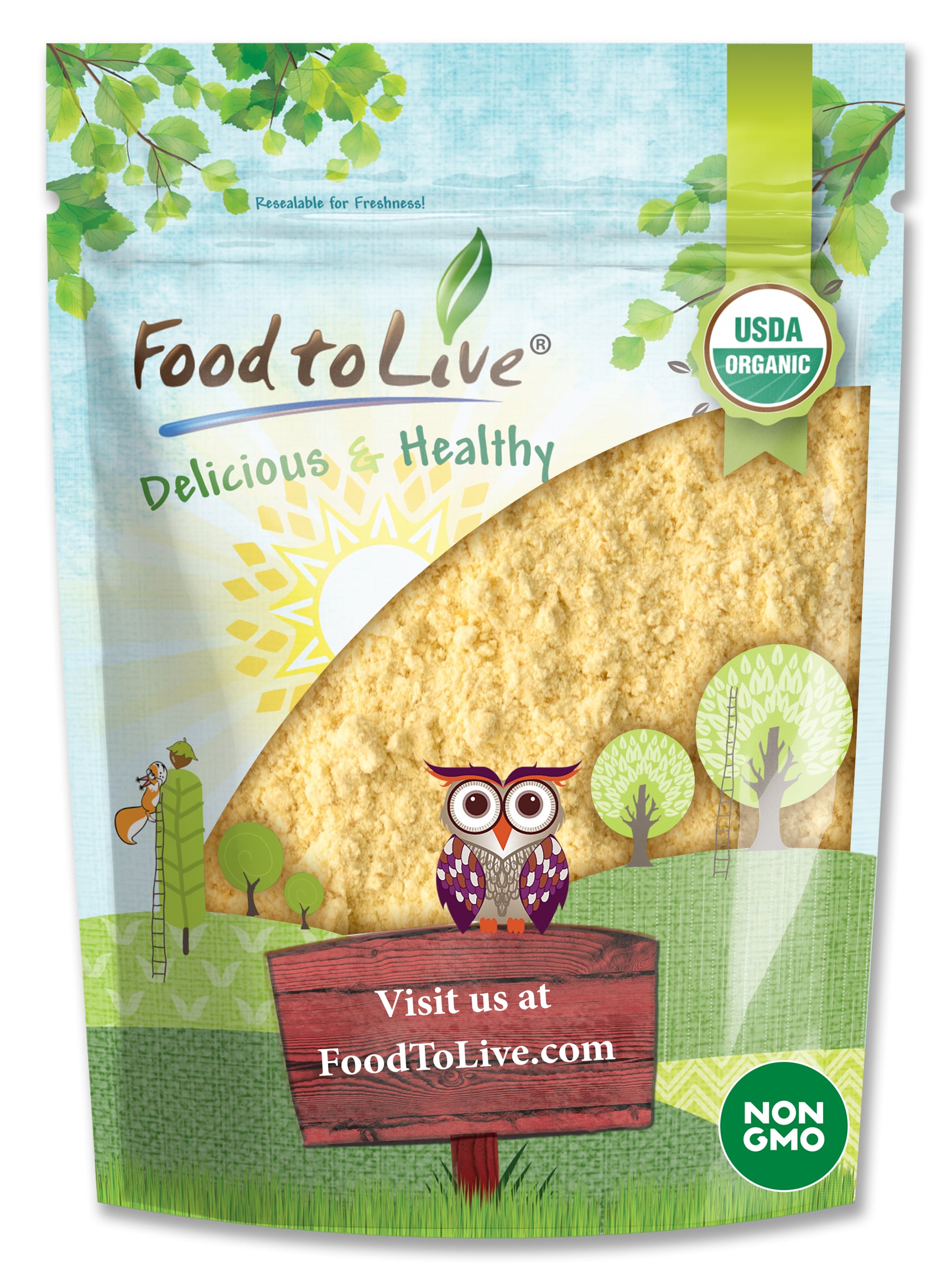 Gluten Free Organic Chickpea Flour – Non-GMO, Finely Milled, Kosher - Picture 25 of 48