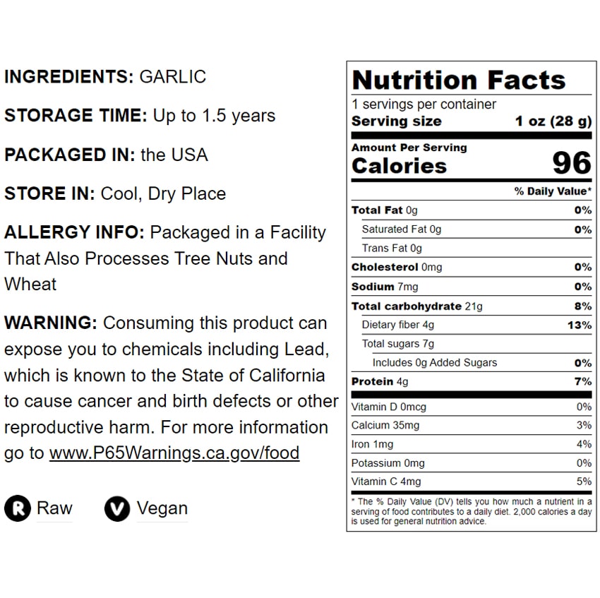 Granulated Garlic – Dried Coarse Garlic Granules, Raw, Vegan, Bulk Spice. - Picture 20 of 64