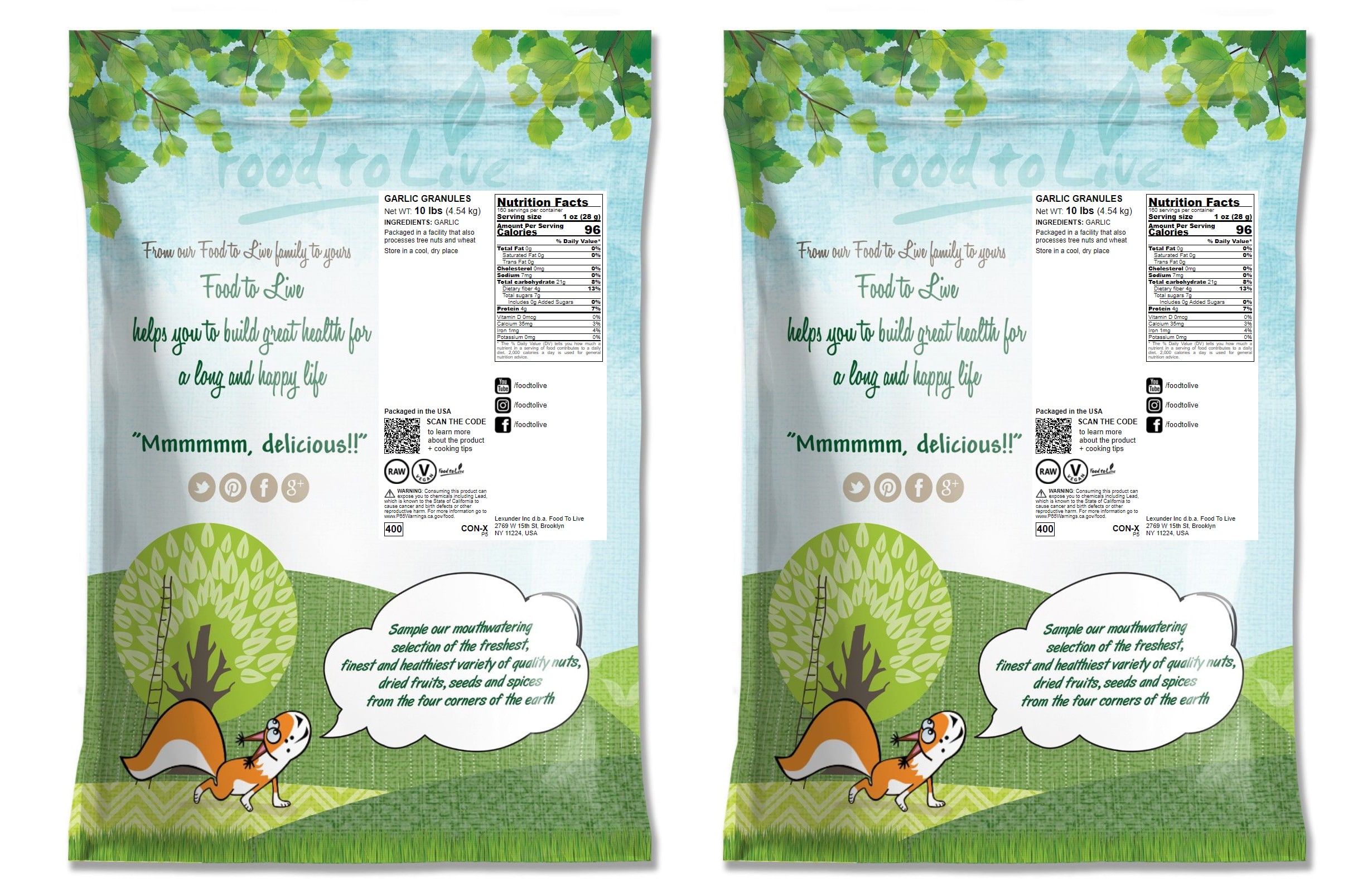 Granulated Garlic – Dried Coarse Garlic Granules, Raw, Vegan, Bulk Spice. - Picture 42 of 64