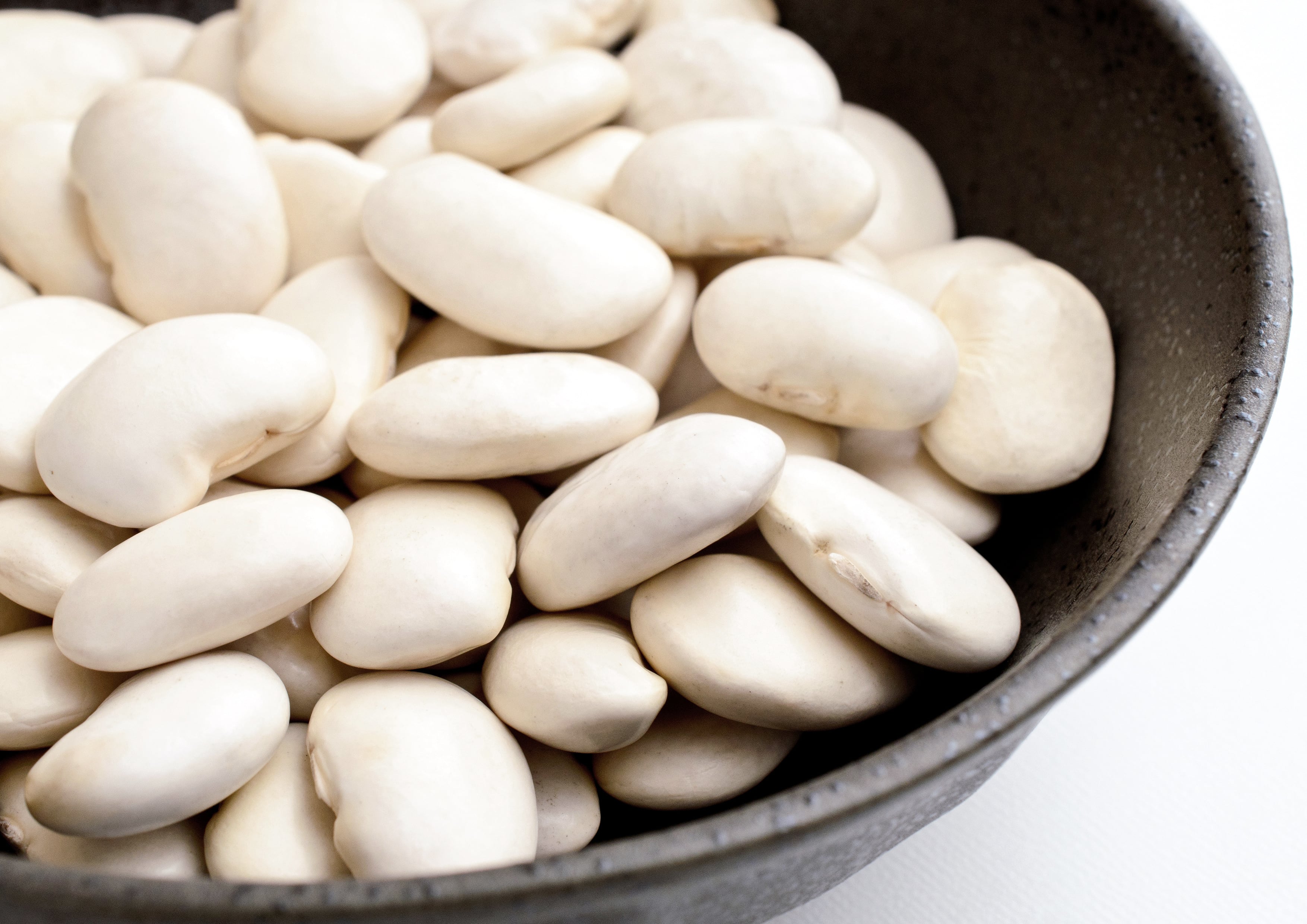 Organic Large White Kidney Beans — Whole Raw Dried Beans, Vegan, Kosher, Bulk.