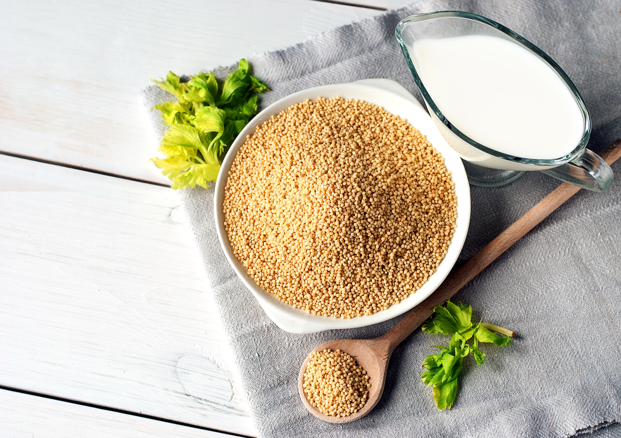 Millet Seeds - Sproutable, Kosher, Raw, Vegan - by Food To Live