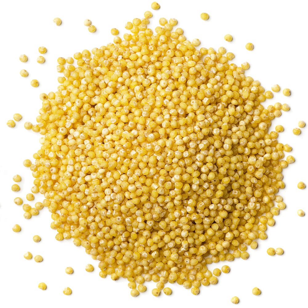 Organic Hulled Millet — NonGMO, Kosher, Raw, Bulk by Food to Live