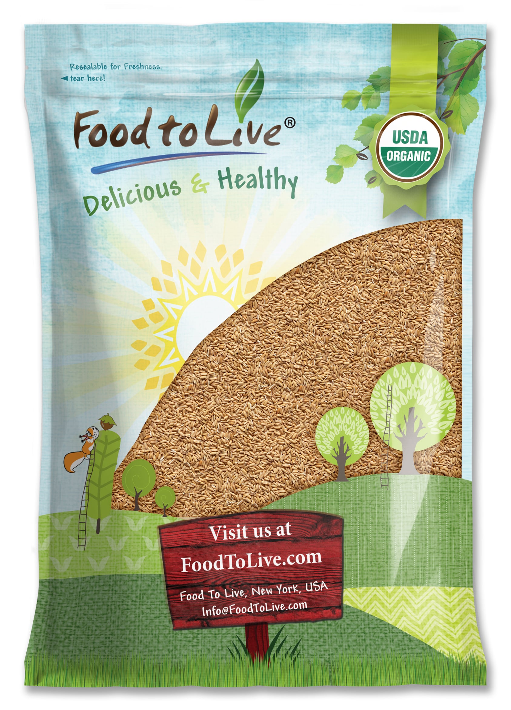 Gluten Free Organic Oat Groats — Non-GMO Seeds, Raw, Non-Irradiated, Vegan, Bulk - Picture 20 of 64