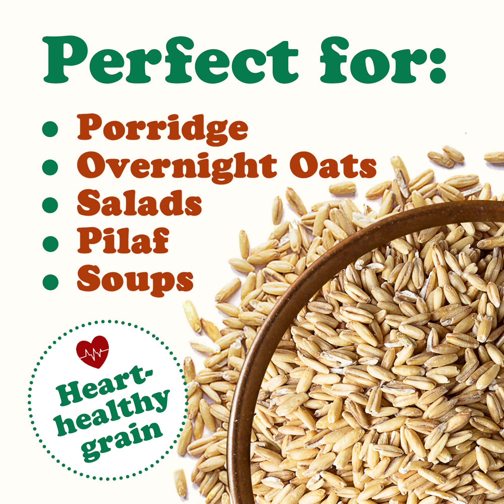 Gluten Free Organic Oat Groats — Non-GMO Seeds, Raw, Non-Irradiated, Vegan, Bulk - Picture 44 of 64