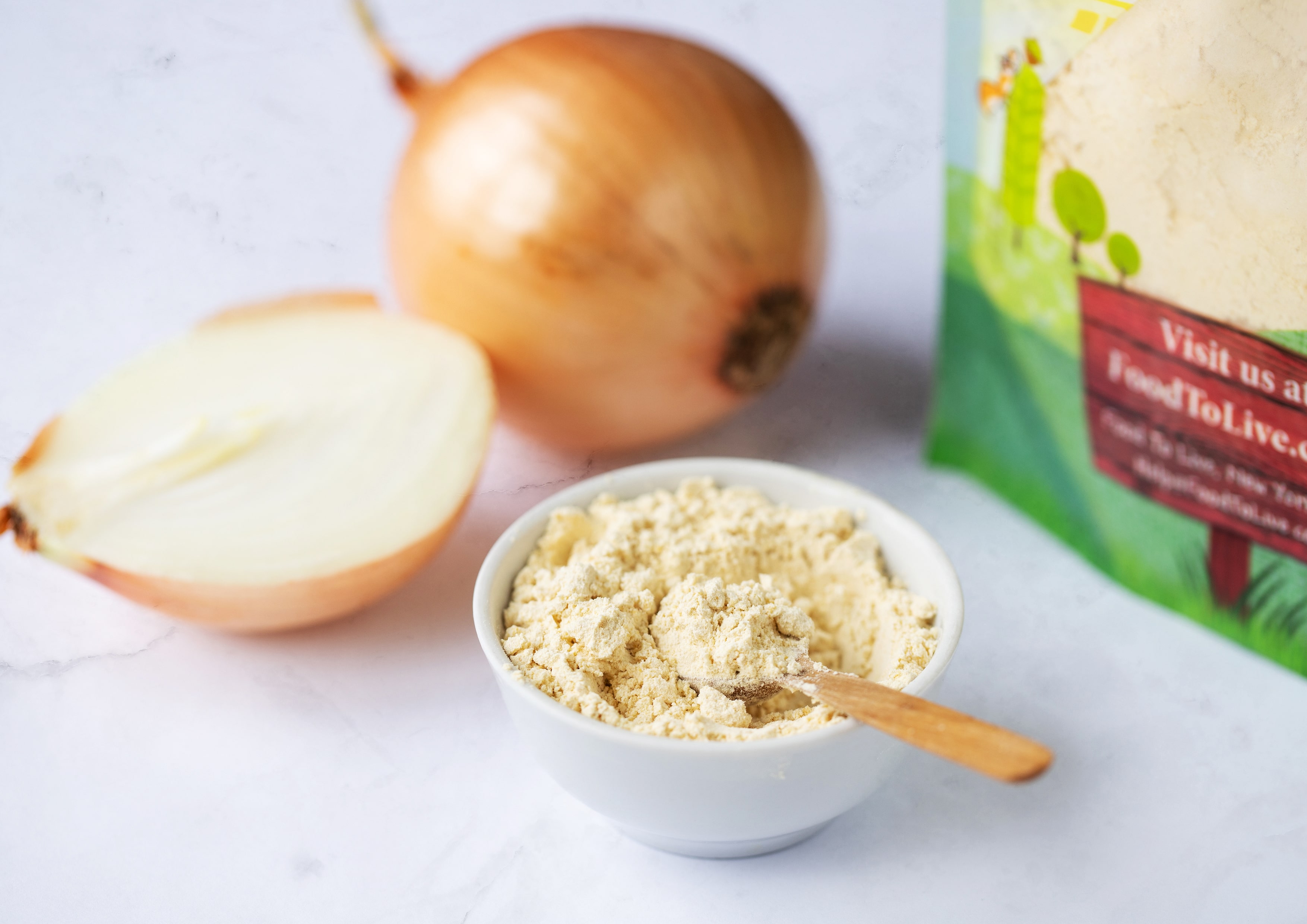 Onion Powder – Finely Ground Dried Onions, Pure, Vegan, Bulk. Rich Onion Flavor - Picture 14 of 56
